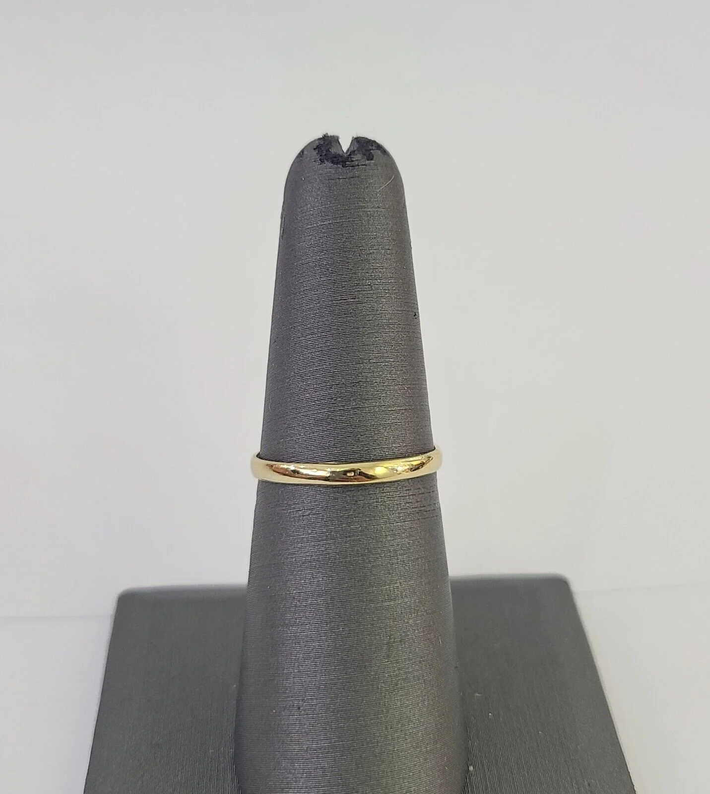 Real 10k Nugget Heart Ring Band Wedding Engagement Women Yellow Gold Ring Sizes 6,7,8,9,10,11 & 12 - Image 7