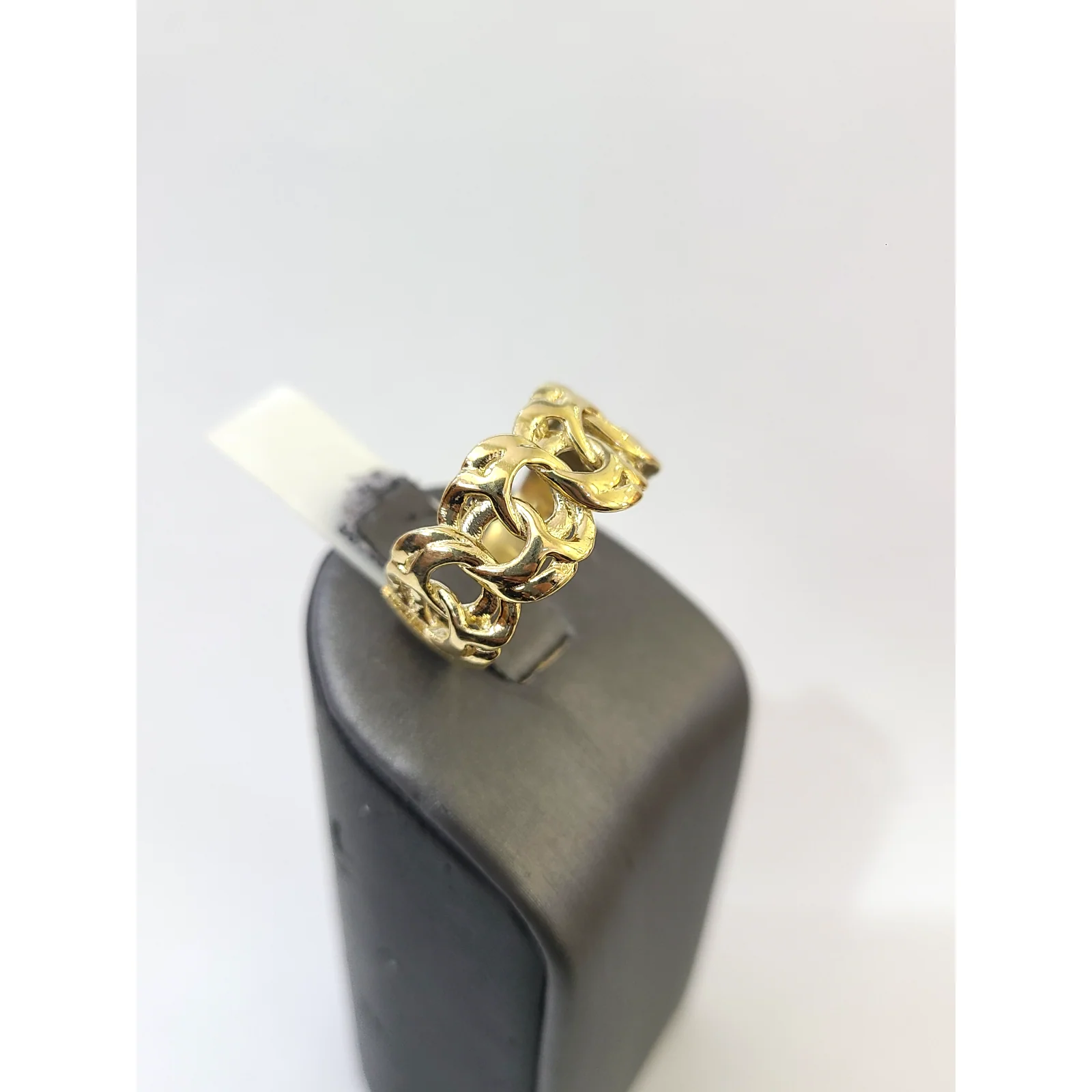 Real 10k Nugget Ring Yellow Gold Women 10Kt Genuine - Image 2