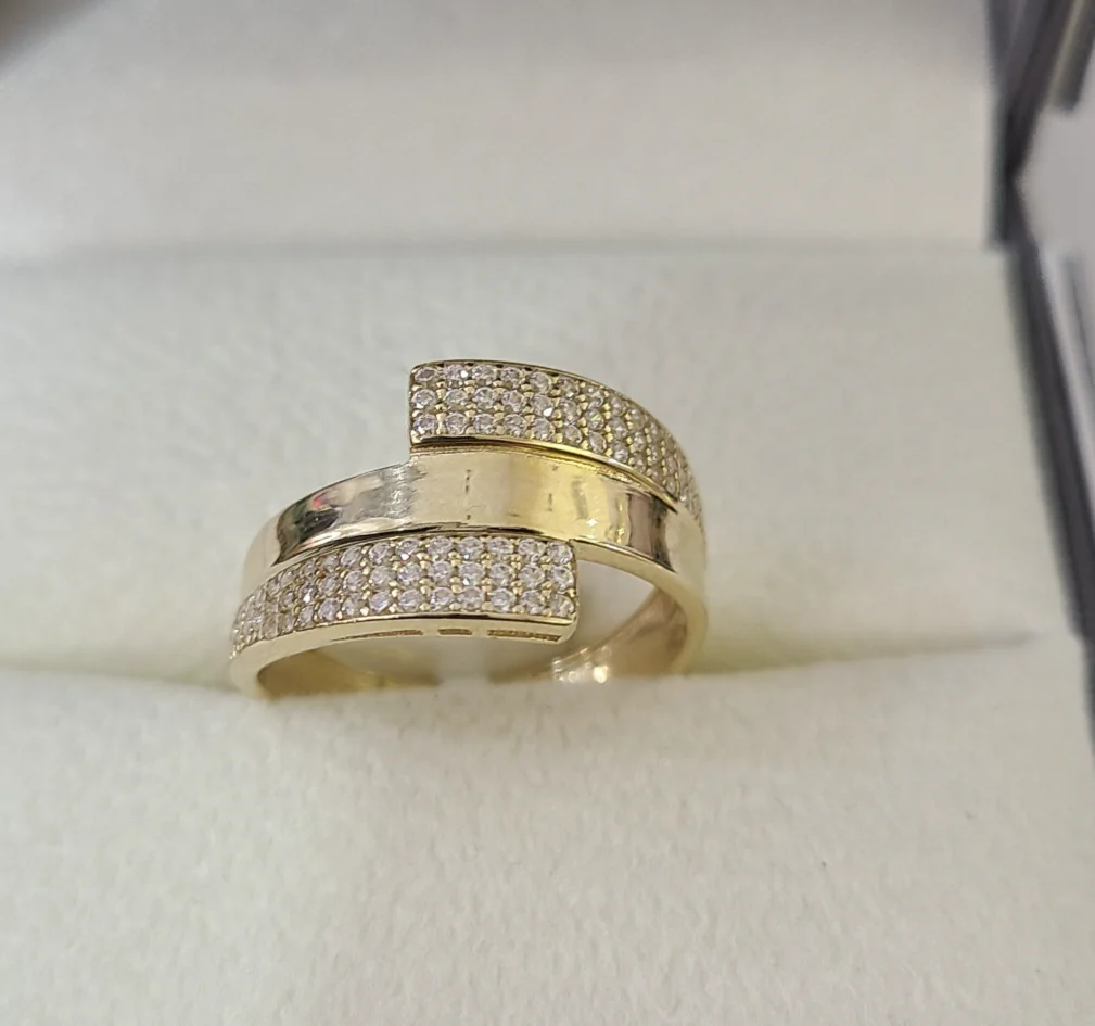 Real 10k Ring Engagement Yellow Gold Men Women Genuine Ring Sizes 6,7,8,9,10,11 & 12 - Image 8