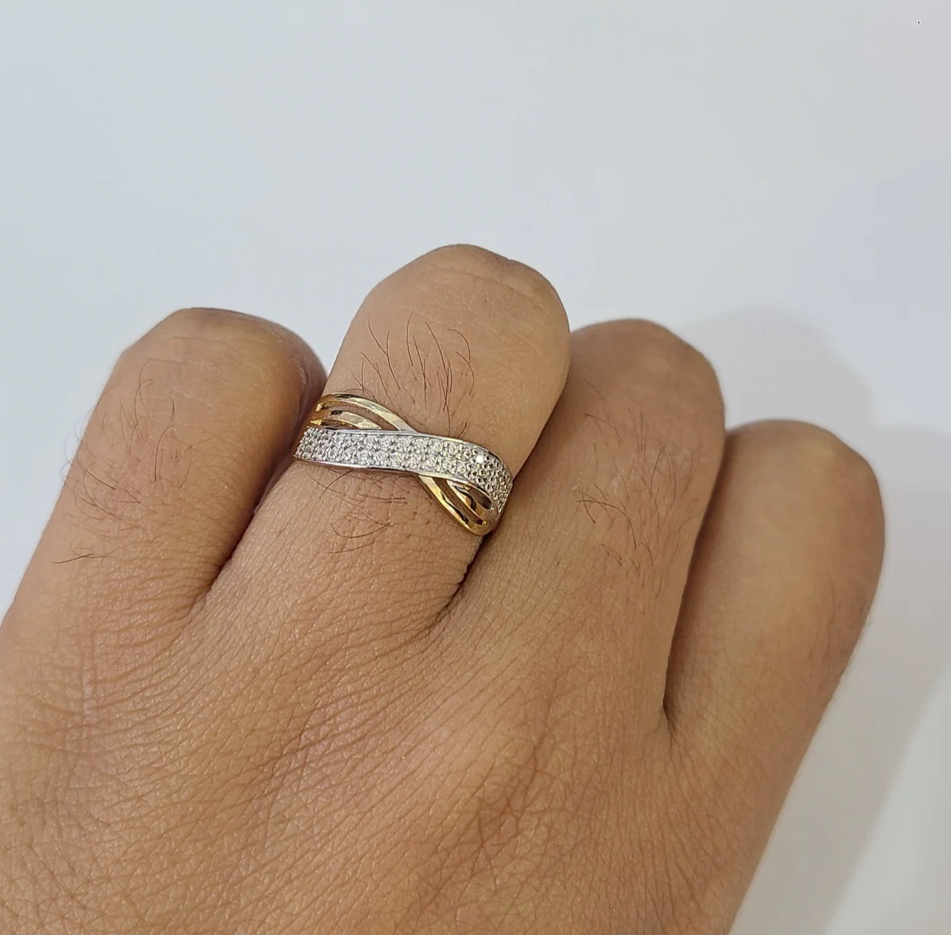 Real 10k Ring Engagement Yellow Gold Men Women Genuine Ring Sizes 6,7,8,9,10,11 & 12 - Image 2