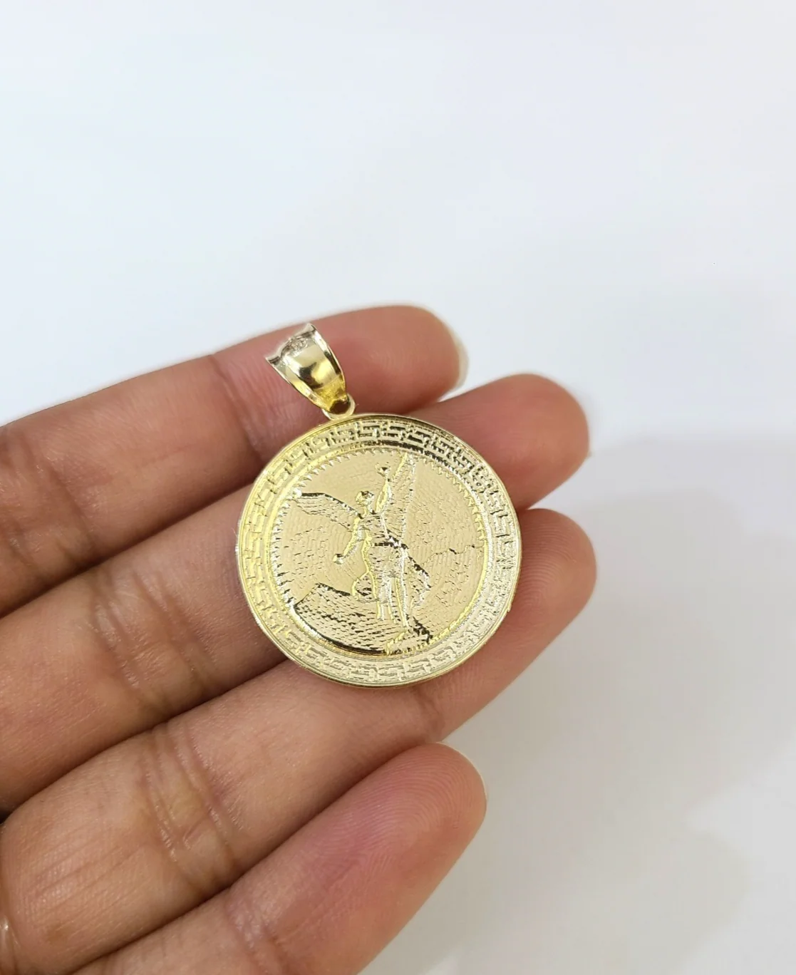 Real 10k Rope Chain Centenario 50 Pesos Charm Necklace SET 4mm 18"-24" Pendant - Image 9