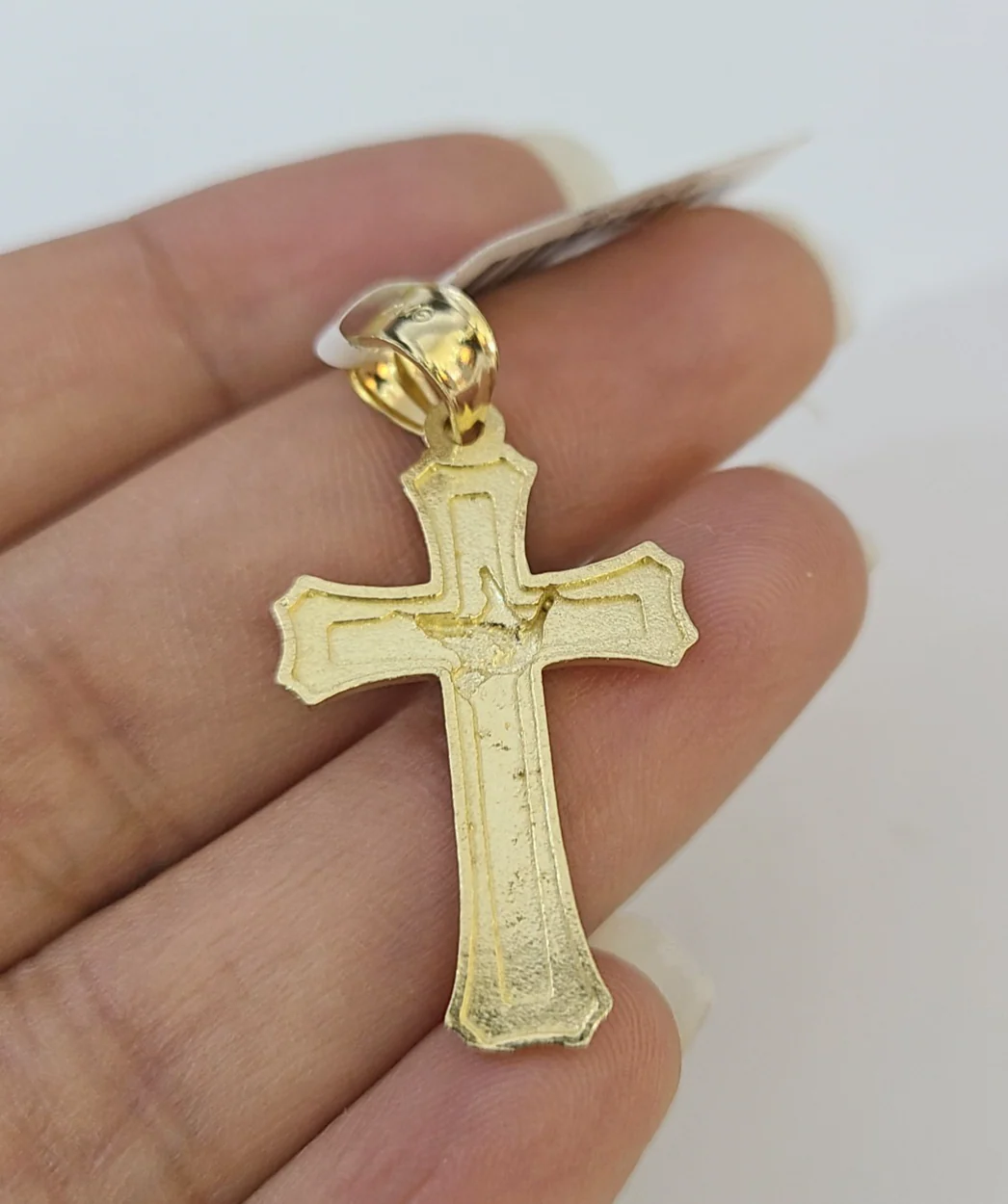 Real 10k Rope Chain Jesus Cross Charm Necklace SET 3mm 18"-28" Pendant - Image 7