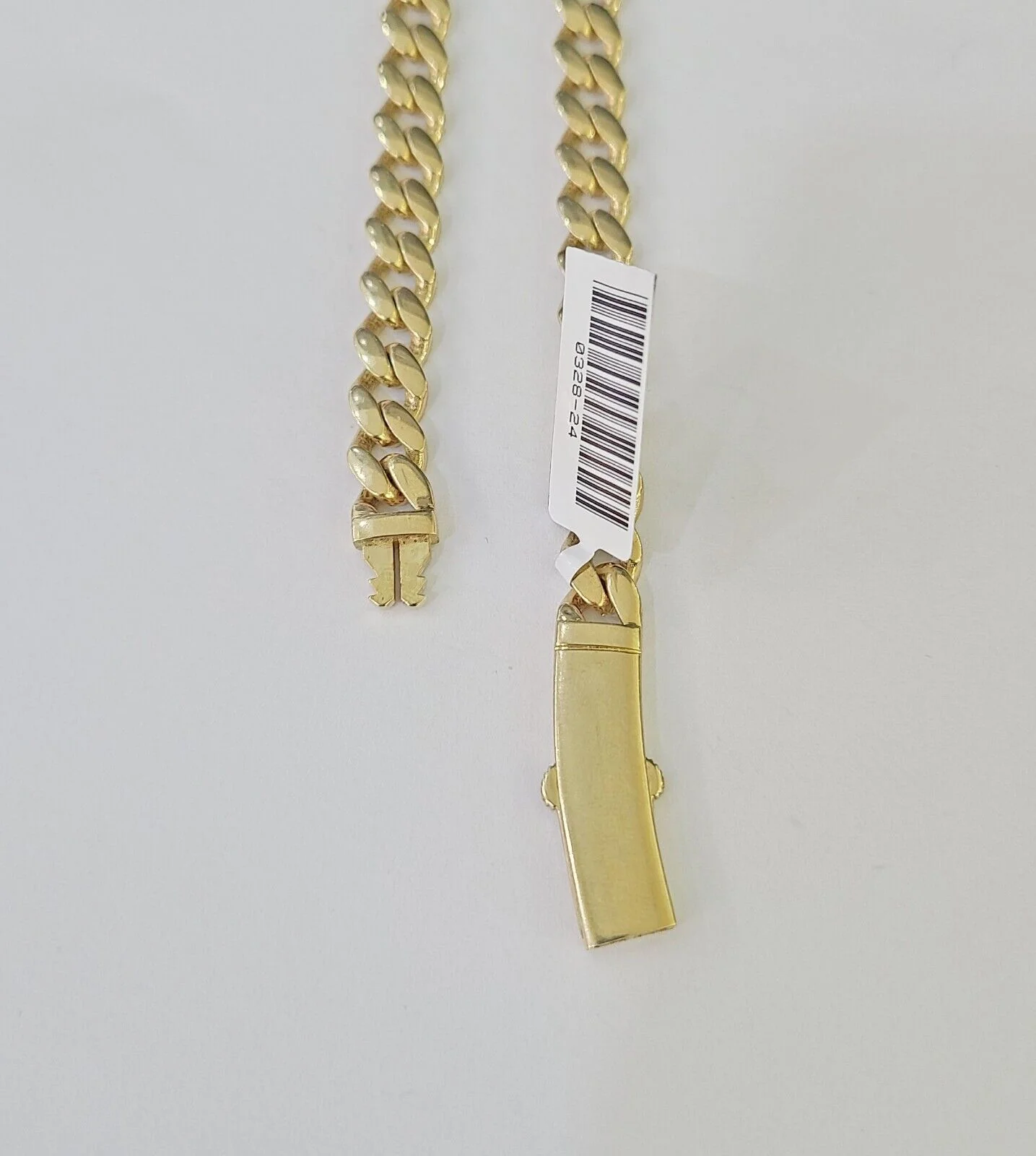 Real 10k Royal Monaco Chain 6mm 20 inches Yellow Gold Necklace Men Women - Image 6