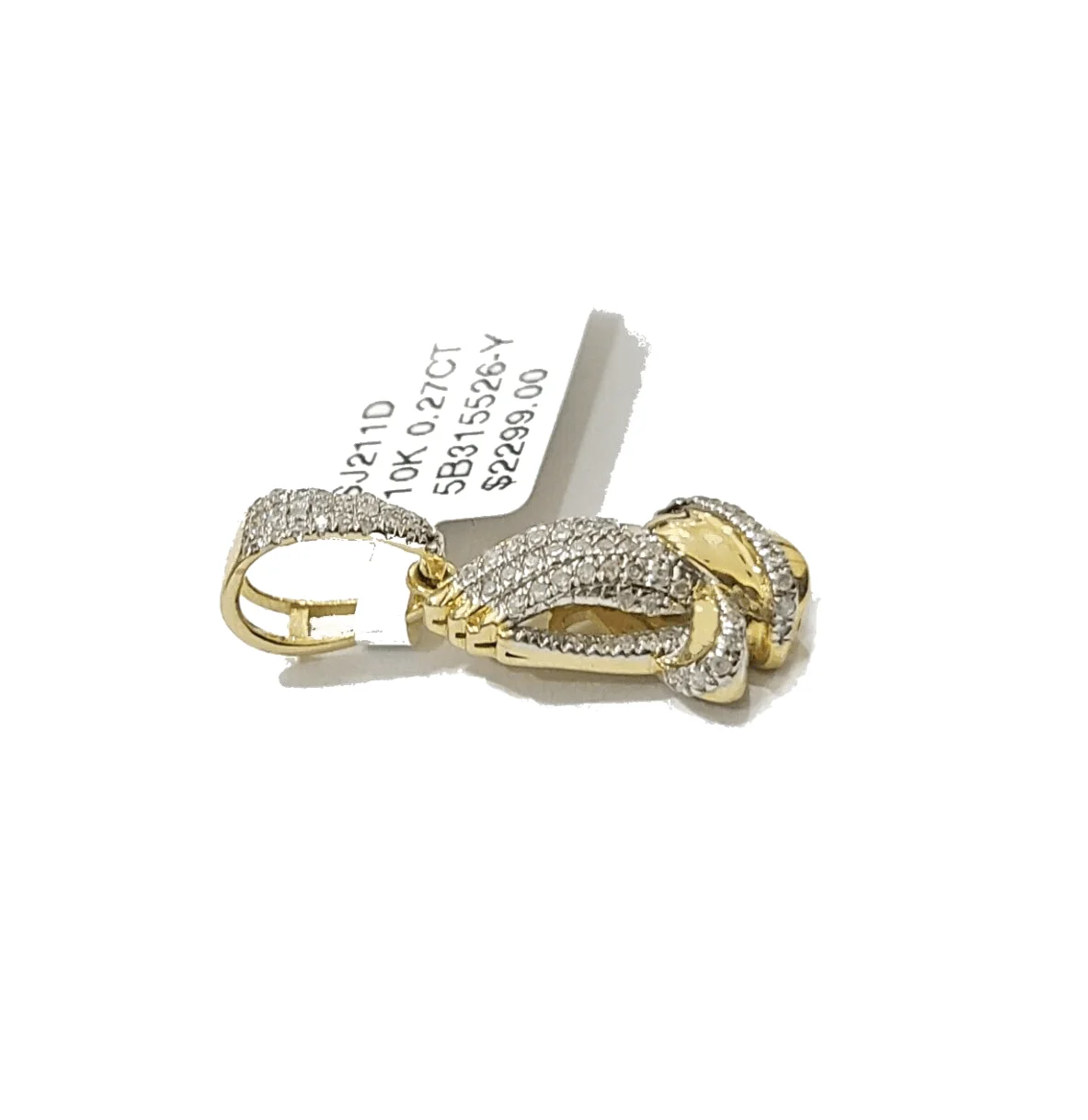 Real 10k Yellow Gold 3mm Rope Chain 20" inch Necklace Praying Hand Charm Pendant - Image 8