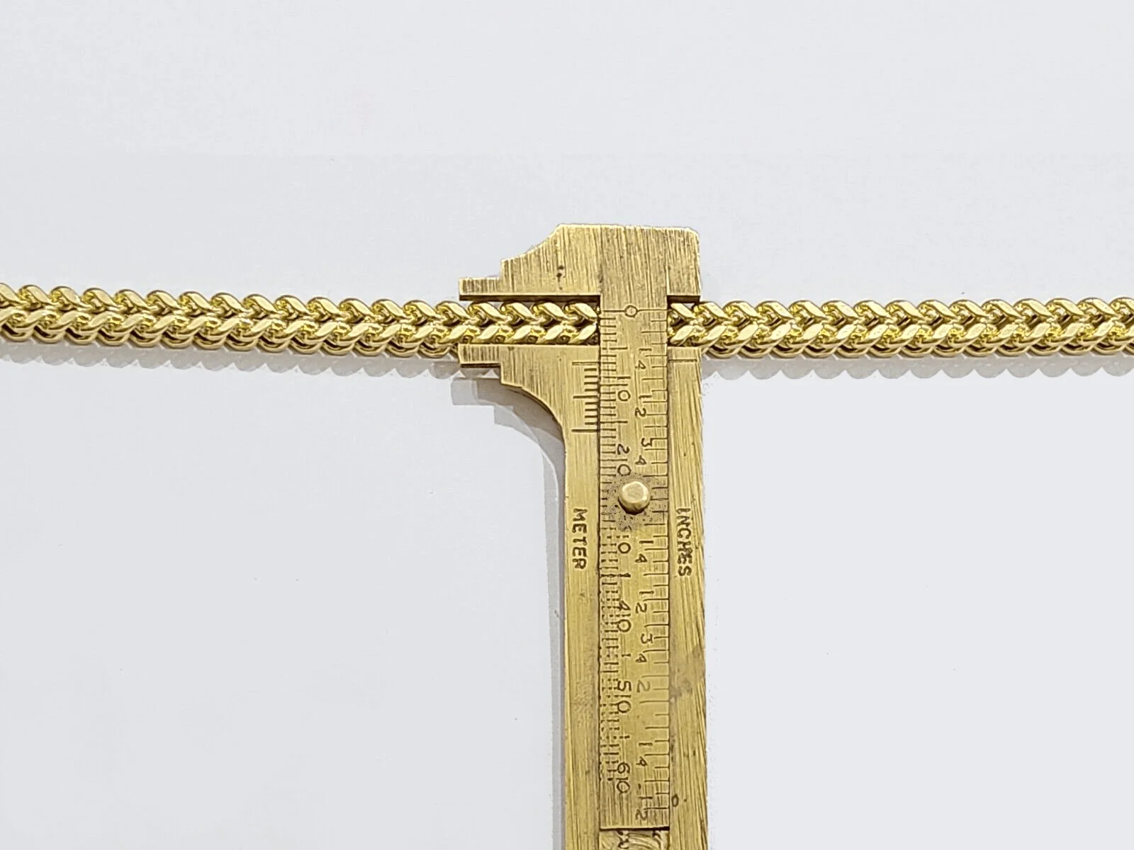 Real 10k Yellow Gold 6mm Franco Bracelet 8" inch 10kt Unisex Men Women - Image 7