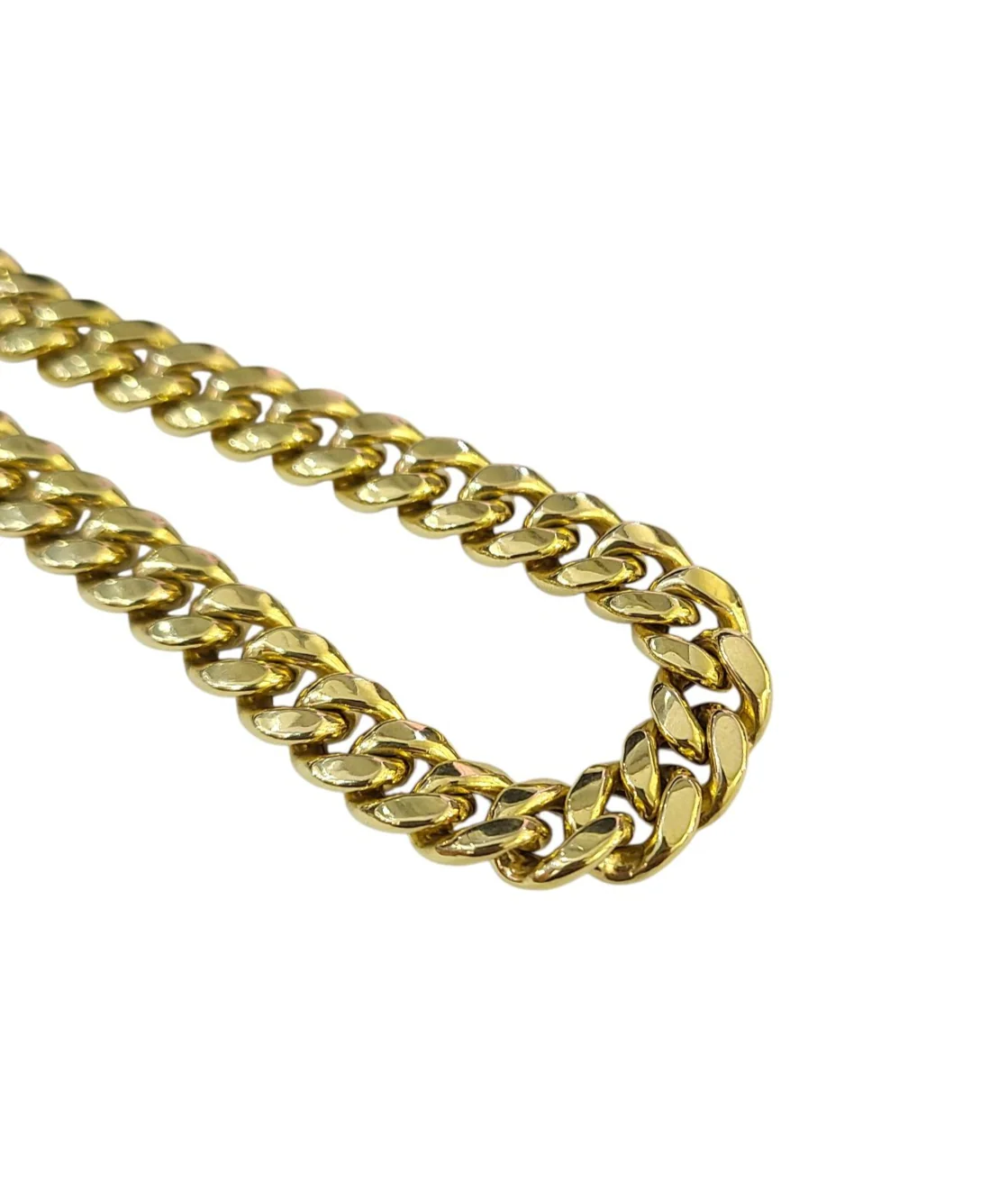 Real 10k Yellow Gold Bracelet Miami Cuban Link 6.5 Inch 8mm Men Women 10 KT - Image 5
