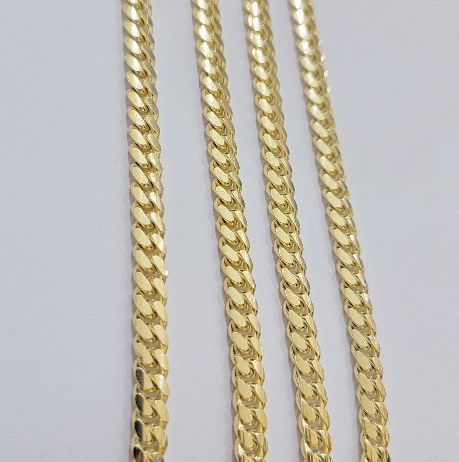Real 10k Yellow Gold Chain 22 Inch 6mm Miami Cuban Link SOLID 10kt Strong Link - Image 12