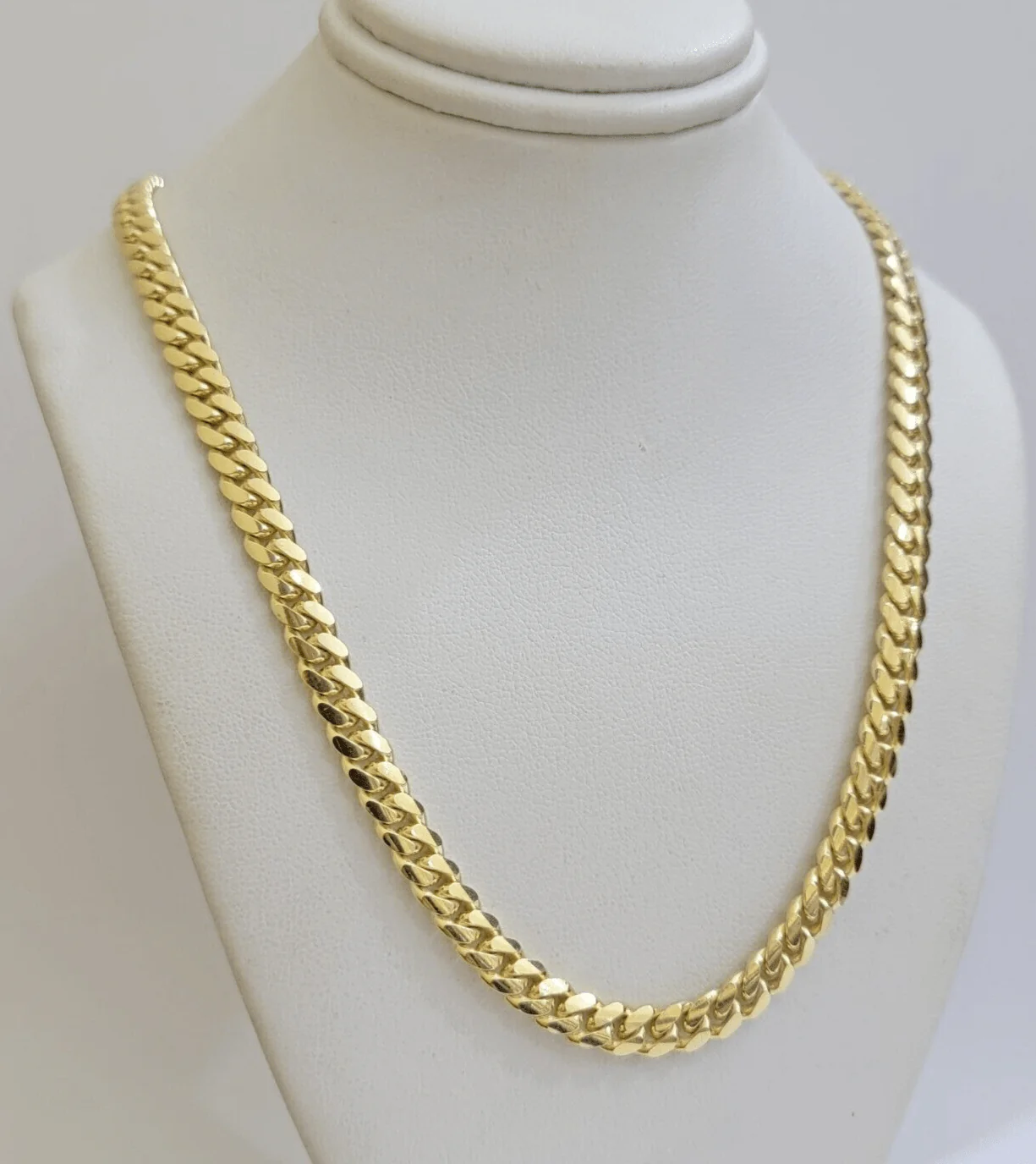 Real 10k Yellow Gold Chain 22 Inch 6mm Miami Cuban Link SOLID 10kt Strong Link - Image 13