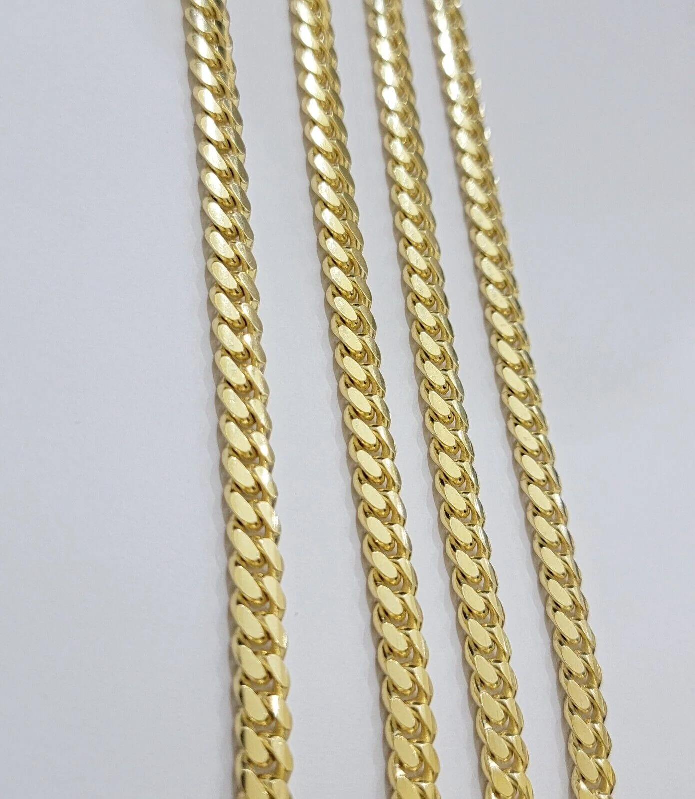 Real 10k Yellow Gold Chain 24 Inch 6mm Miami Cuban Link SOLID 10kt Strong Link - Image 8