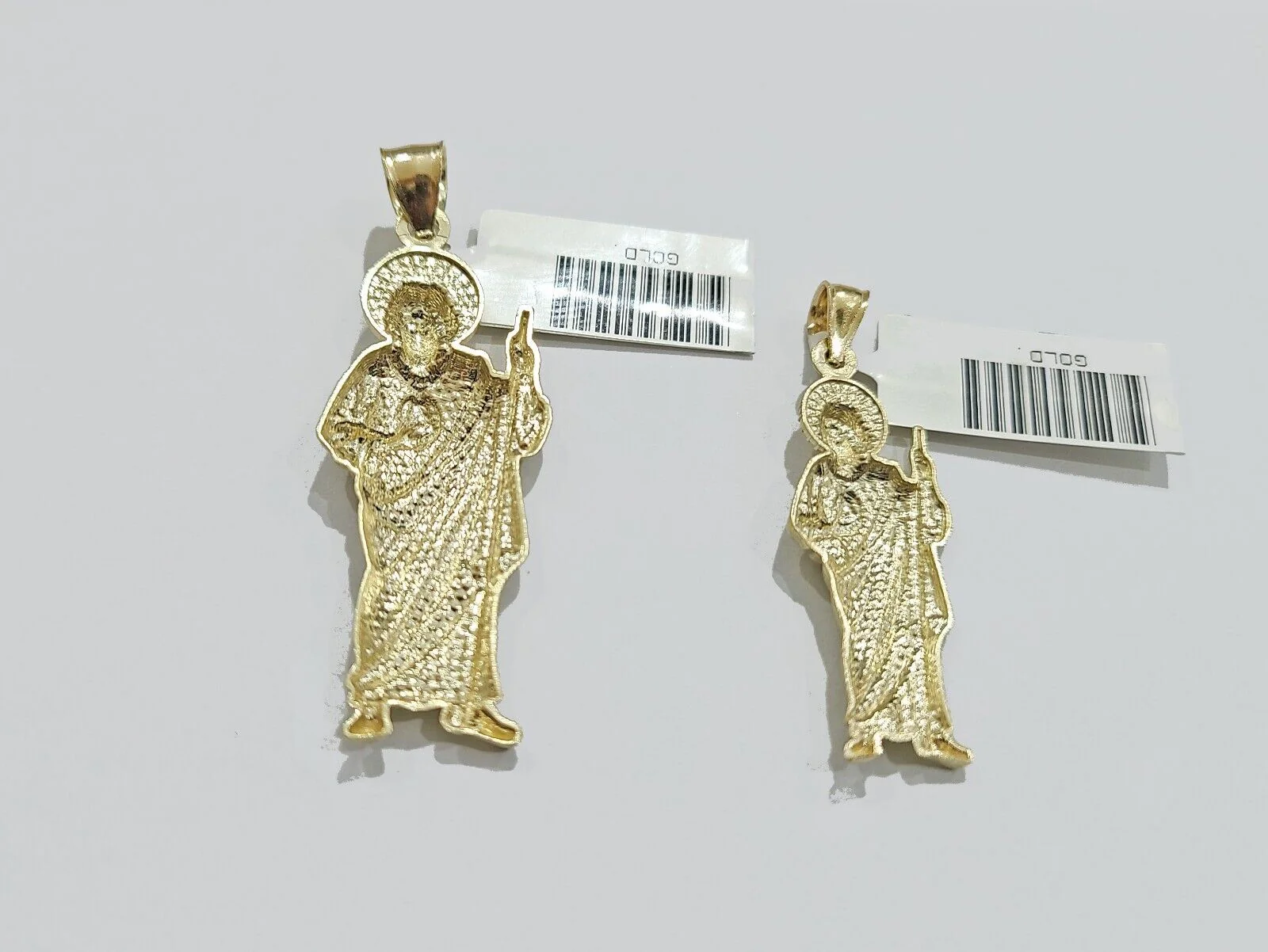 Real 10K Yellow Gold Juda Charm for 1-1.5'' inches Gold Pendant - Image 6