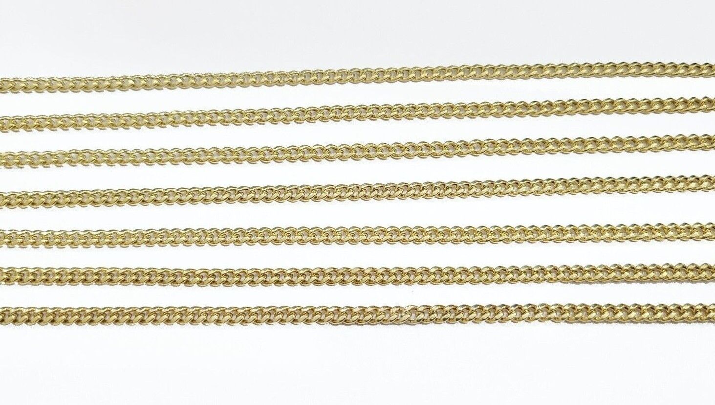 Real 10K Yellow Gold Miami Cuban Chain 4mm Necklace  18-24" Inches Lobster 10kt - Image 5
