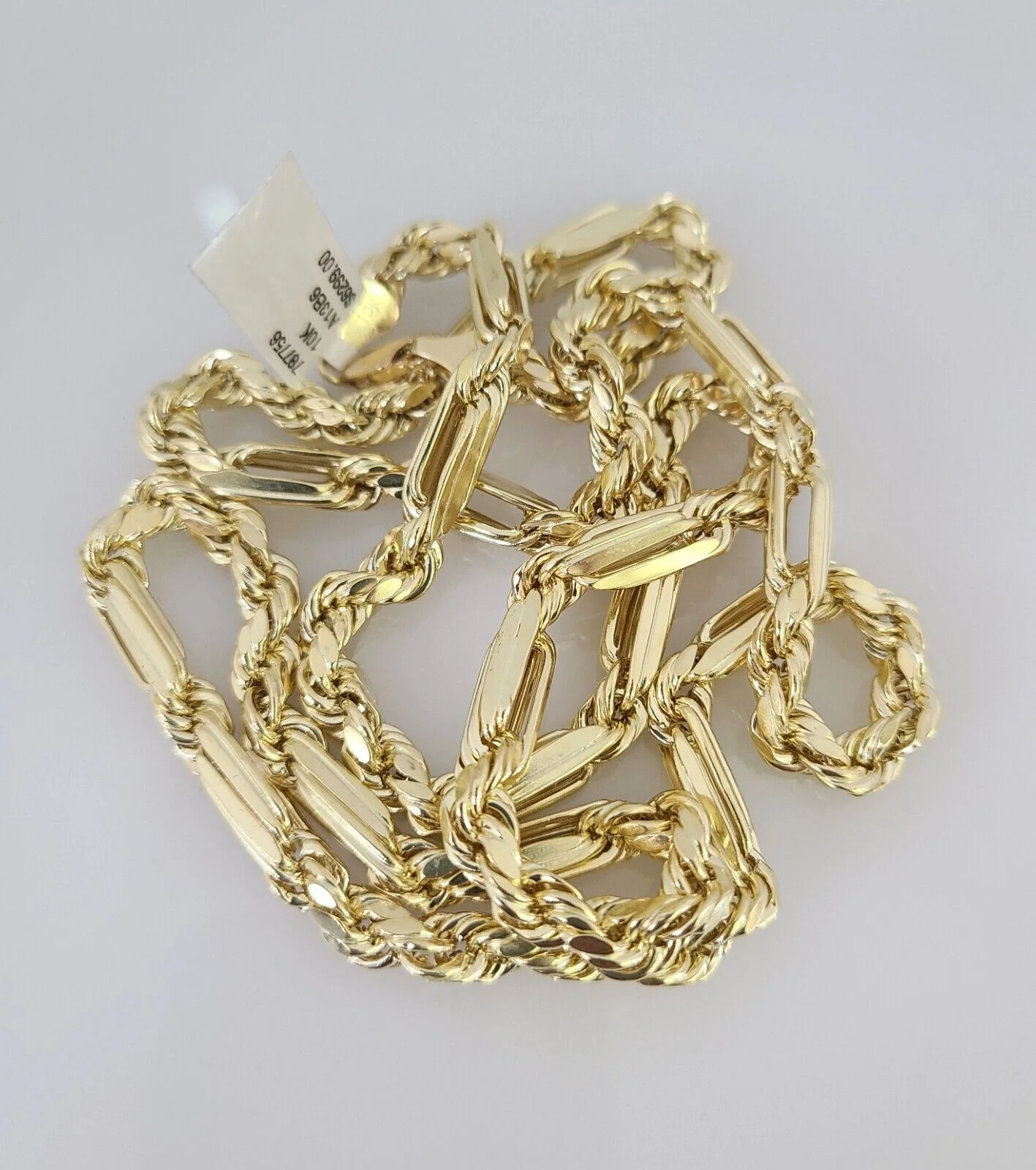 Real 10k Yellow Gold Milano Rope Chain Necklace 18"-30" Inches 6mm 10kt - Image 7