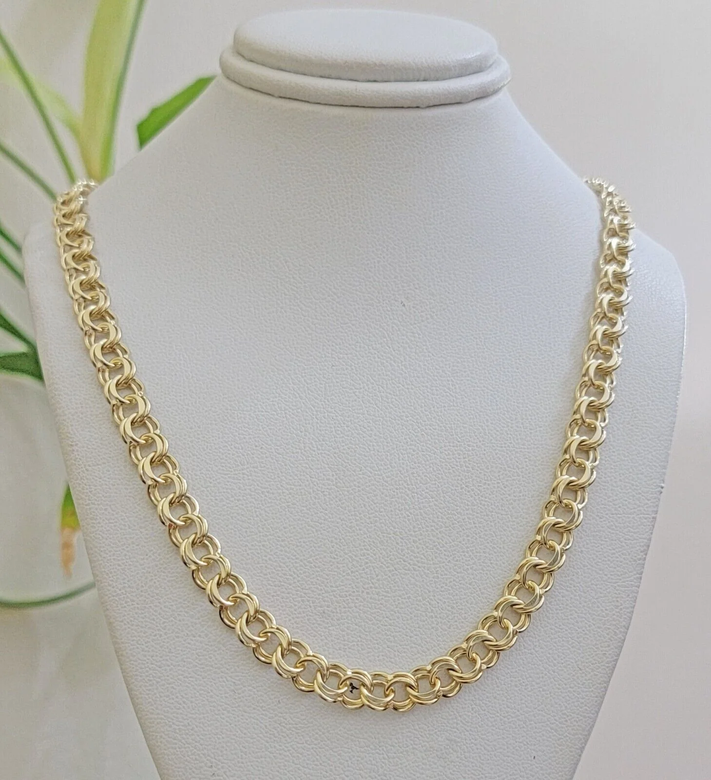 Real 10k Yellow Gold Necklace Chain Chino Link 6mm SOLID 18 - 26 Inch Mens 10Kt - Image 9