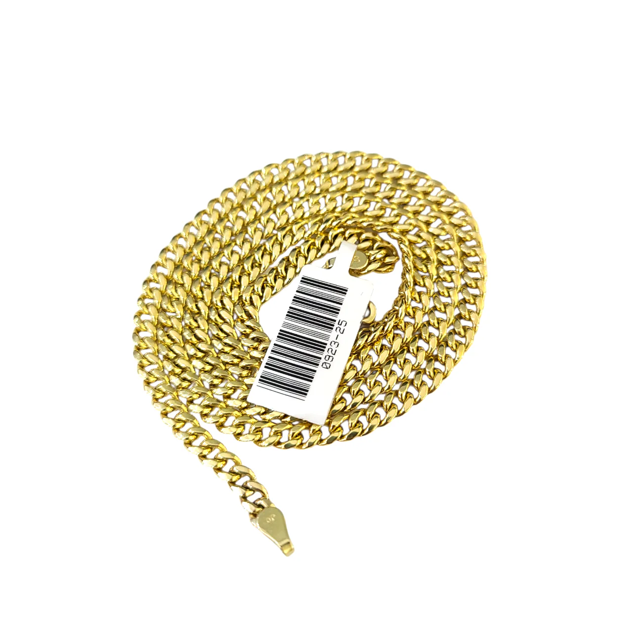 Real 10k Yellow Gold Necklace Miami Cuban Link Chain 18 Inch 2mm 10KT - Image 7