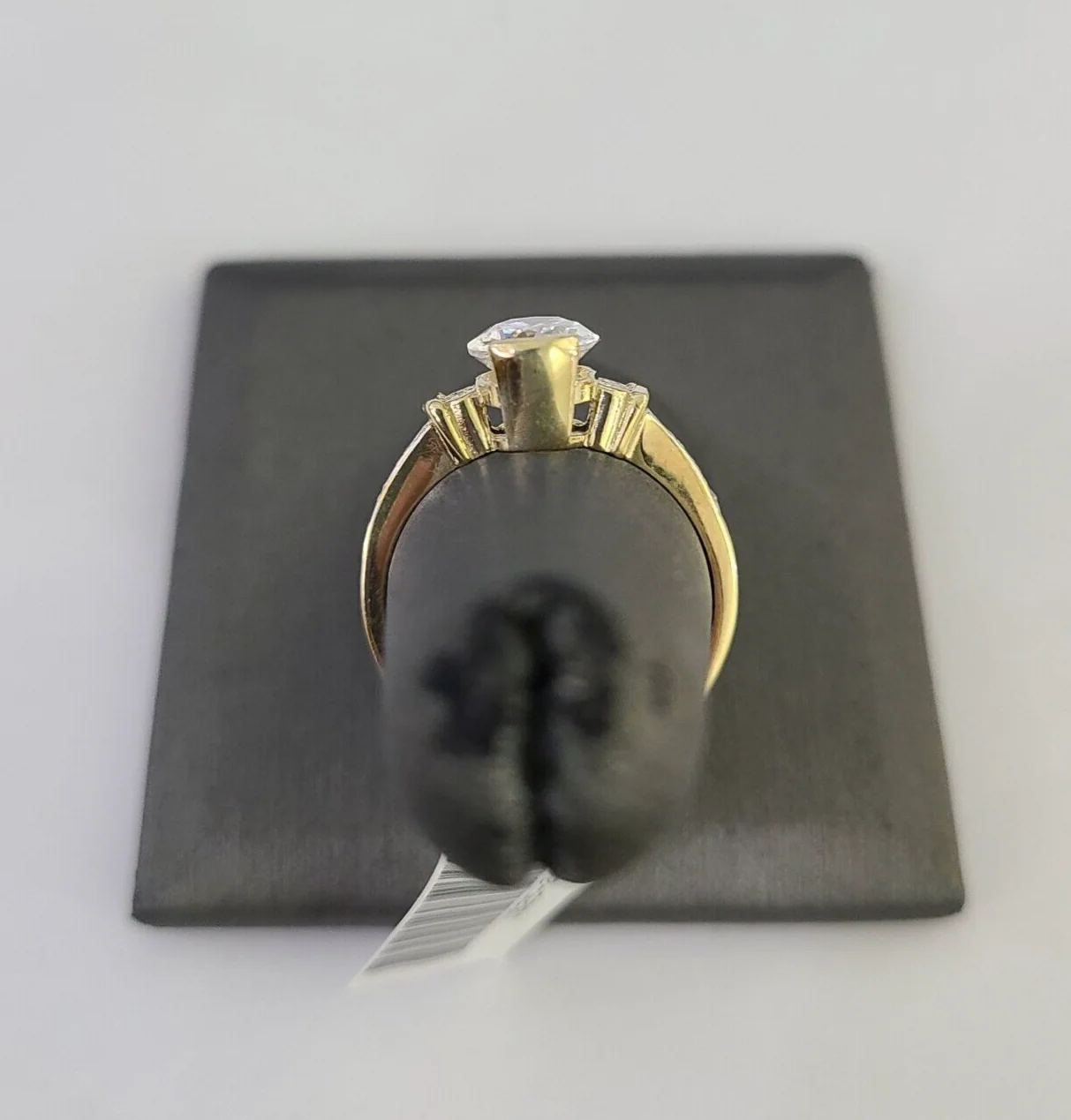 Real 10k Yellow Gold Ring Wedding Engagement Casual 10Kt Genuine Ring Sizes 6,7,8,9,10,11 & 12 - Image 6
