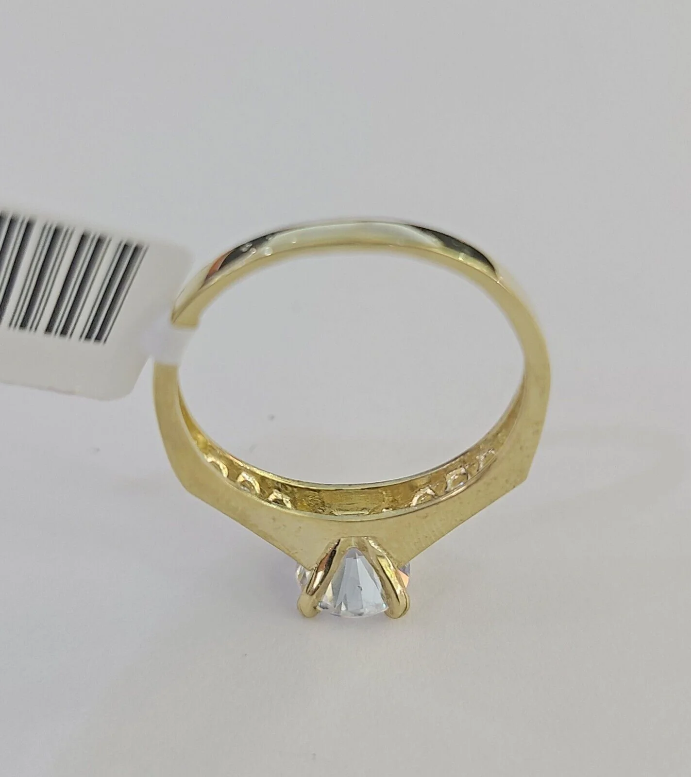 Real 10k Yellow Gold Ring Wedding Engagement Casual 10Kt Genuine Ring Sizes 6,7,8,9,10,11 & 12 - Image 7