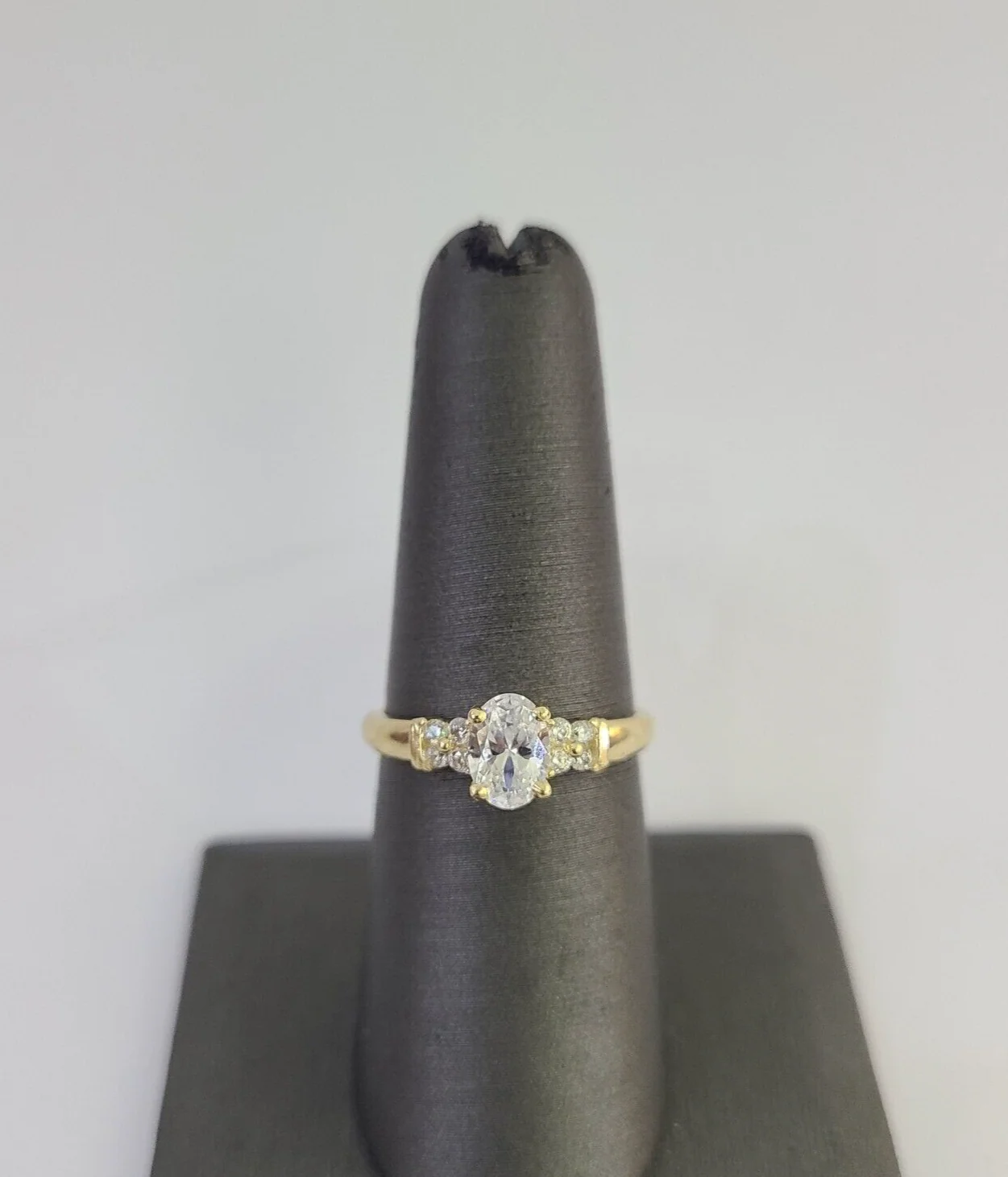 Real 10k Yellow Gold Ring Wedding Engagement Casual 10Kt Genuine Ring Sizes 6,7,8,9,10,11 & 12 - Image 2