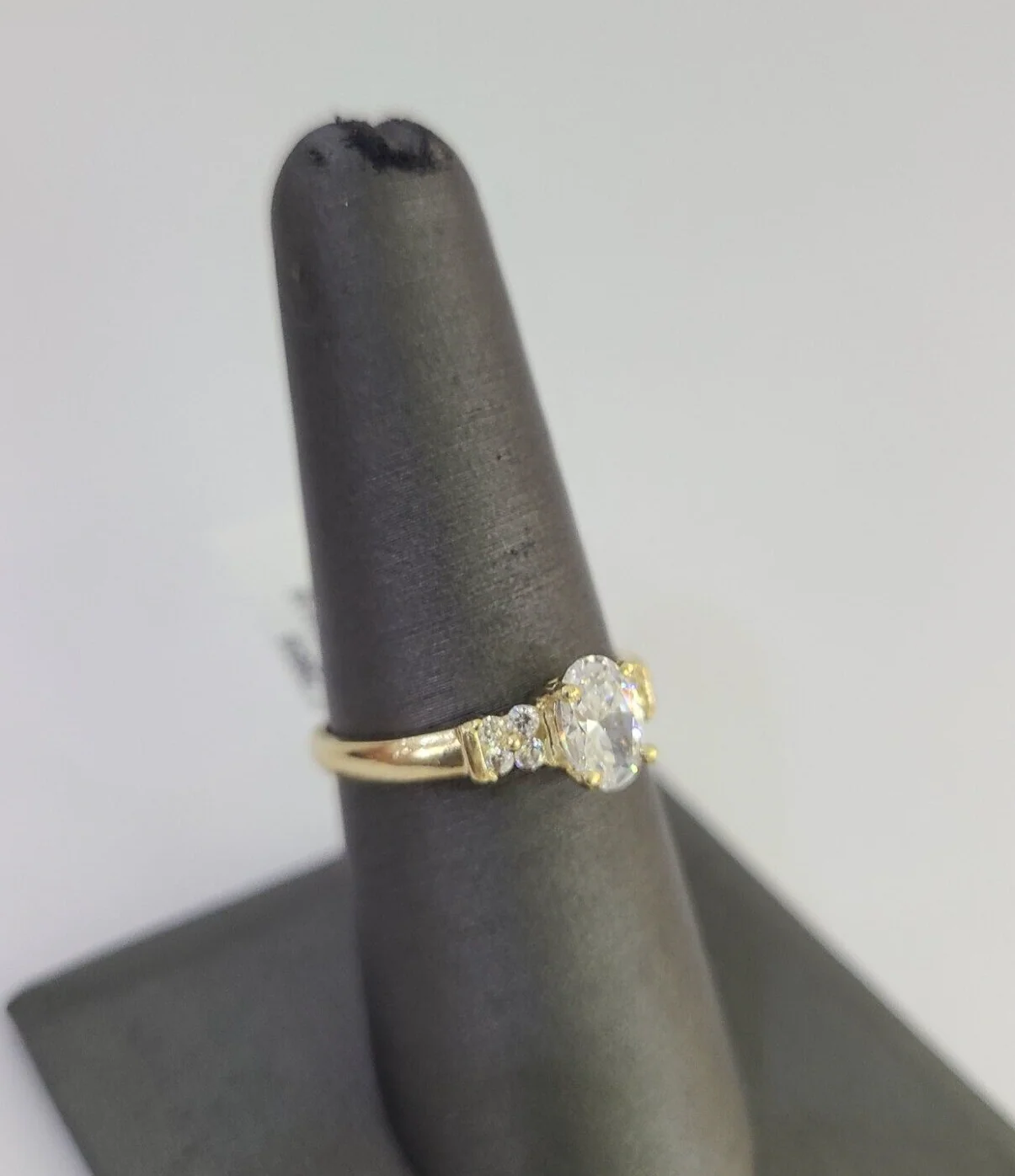 Real 10k Yellow Gold Ring Wedding Engagement Casual 10Kt Genuine Ring Sizes 6,7,8,9,10,11 & 12 - Image 5