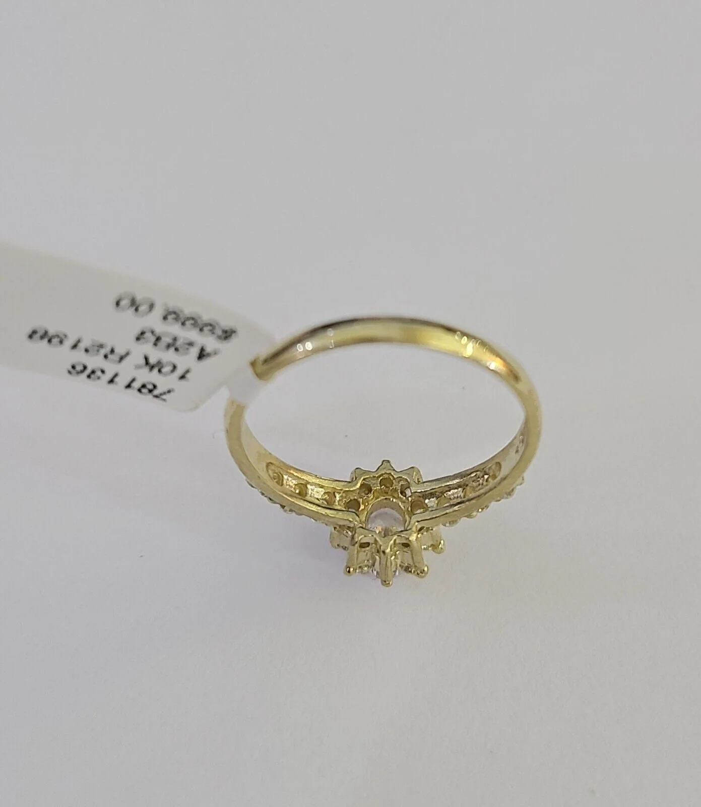 Real 10k Yellow Gold Ring Wedding Engagement Casual 10Kt Genuine Ring Sizes 6,7,8,9,10,11 & 12 - Image 6