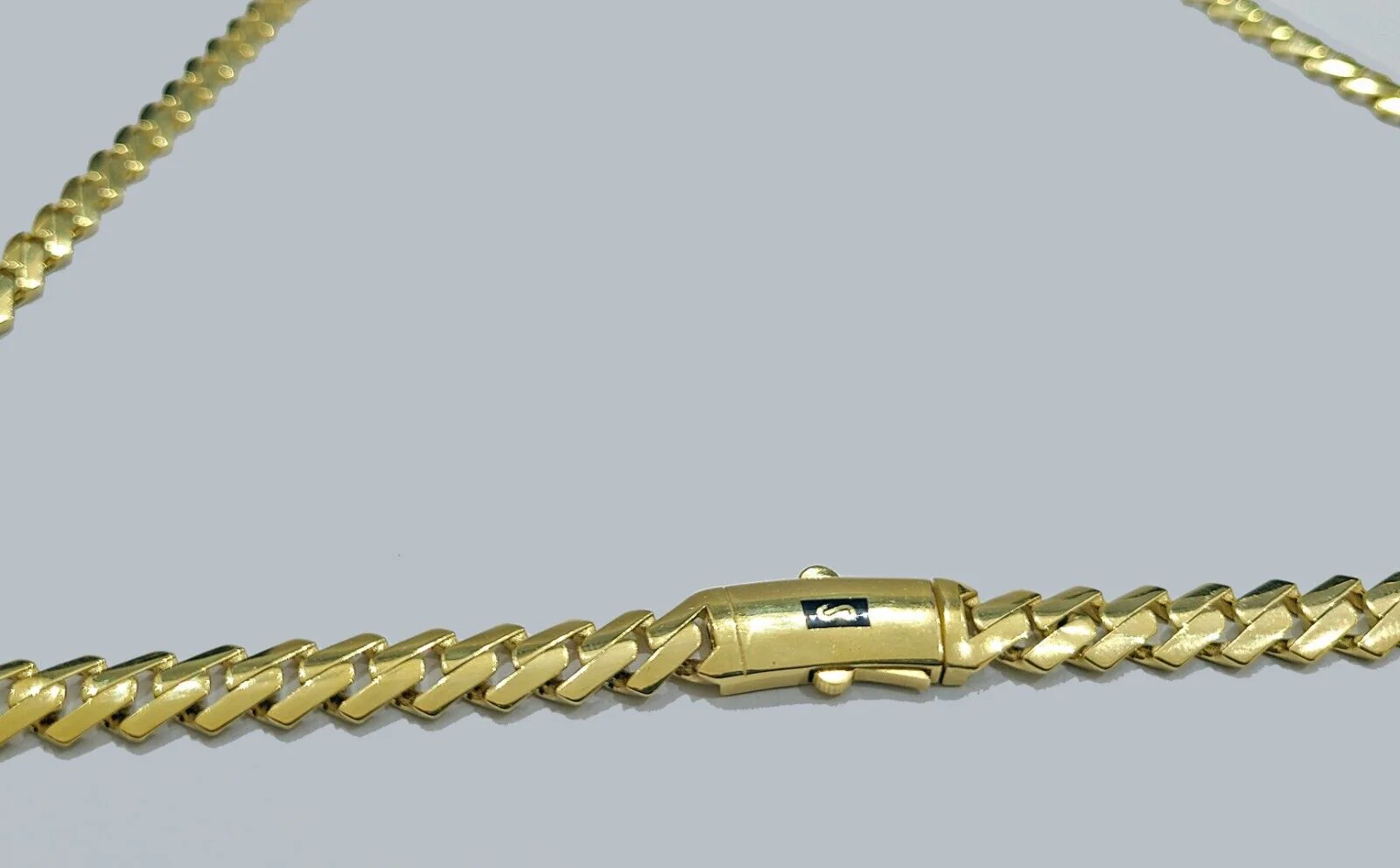 Real 10K Yellow Gold Royal Monaco Chain 8mm chain Necklace Unisex 20-26'' inches - Image 6