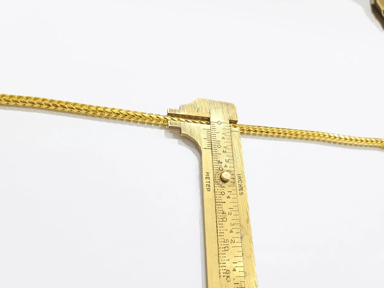 Real 10kt Solid Yellow Gold Franco Bracelet Unisex 8'' Inches 4mm - Image 8