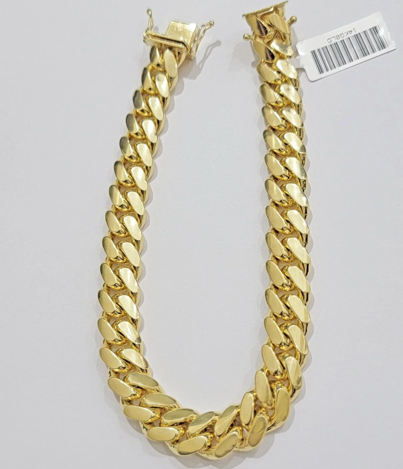 Real 14k Gold Bracelet 10mm 9 Inch Miami Cuban Link Men REAL 14kt Solid & STRONG - Image 3