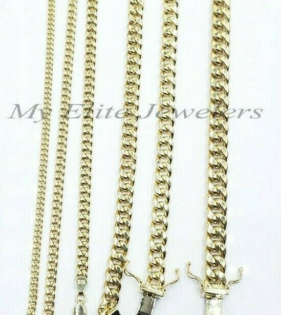 REAL 14k Gold Bracelet Men Women Cuban Link 7.5 8 8.5 9 Inch 2-8 mm Box Lock - Image 5