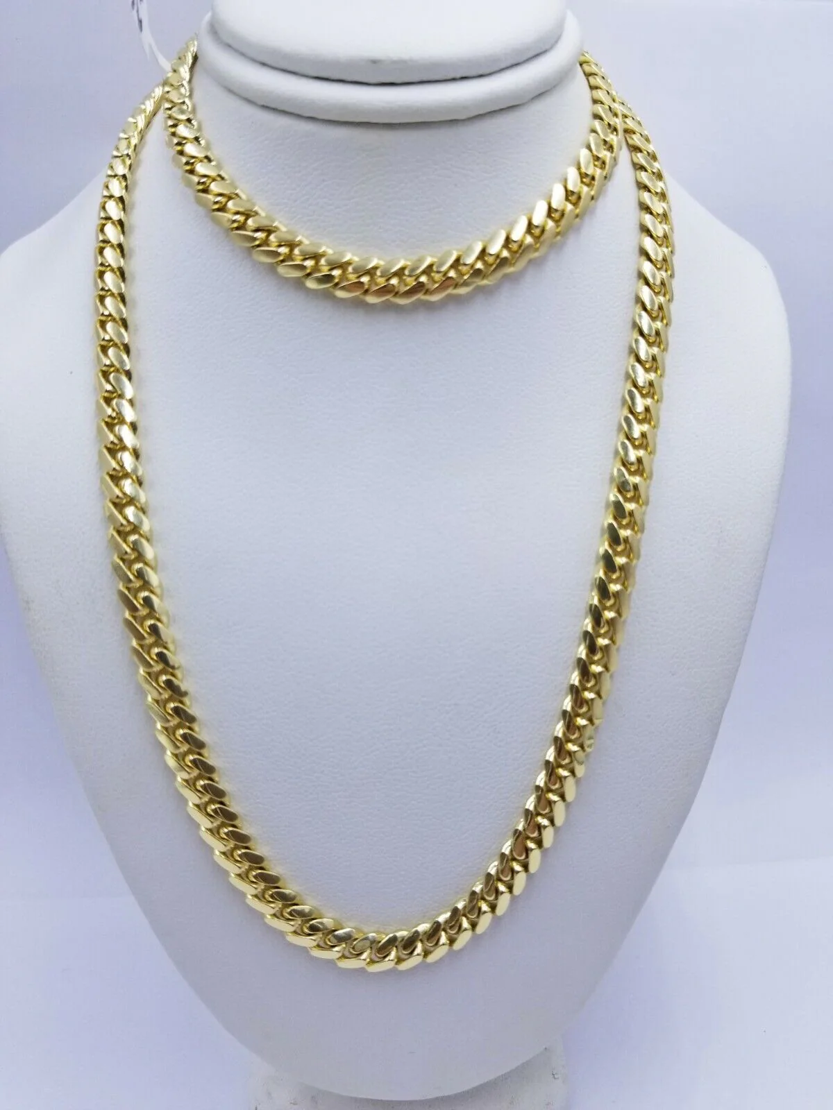 Real 14k Gold Chain 6mm Miami Cuban Link  Necklace 22 Inch Men Women REAL SOLID - Image 5