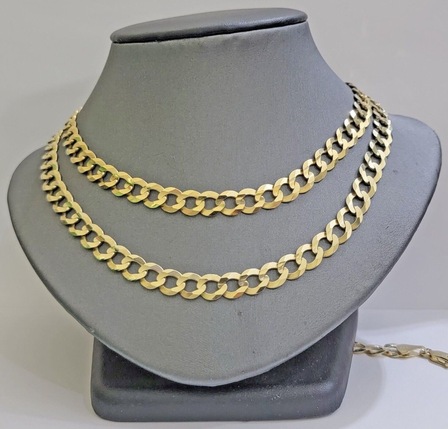 Real 14k Gold Chain Cuban Curb Link 9mm 18 in - 30 Inch Mens Solid 14kt Yellow - Image 10
