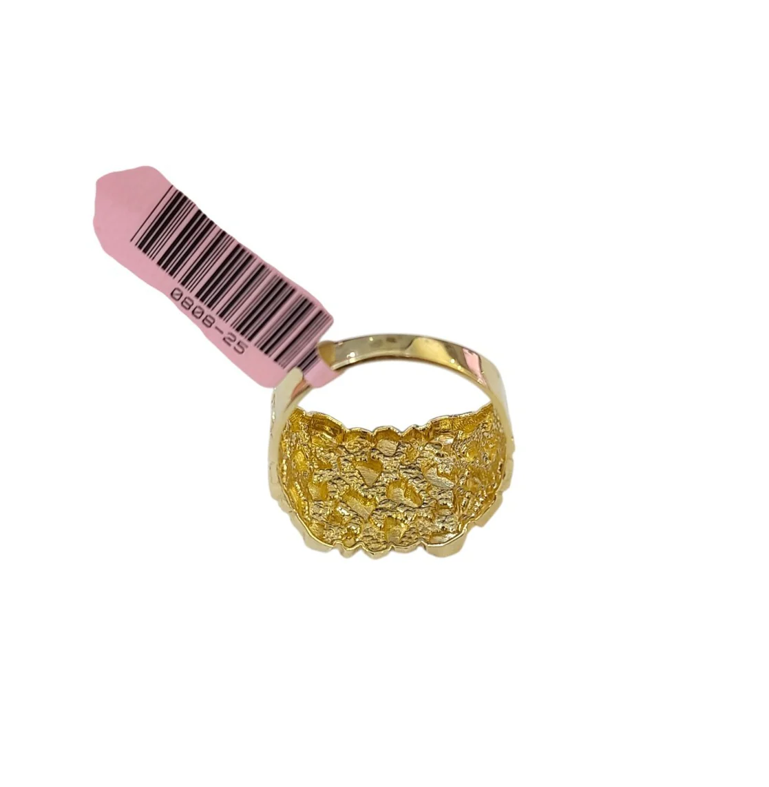 Real 14k Men Nugget Ring Yellow Gold 14Kt Genuine - Image 4