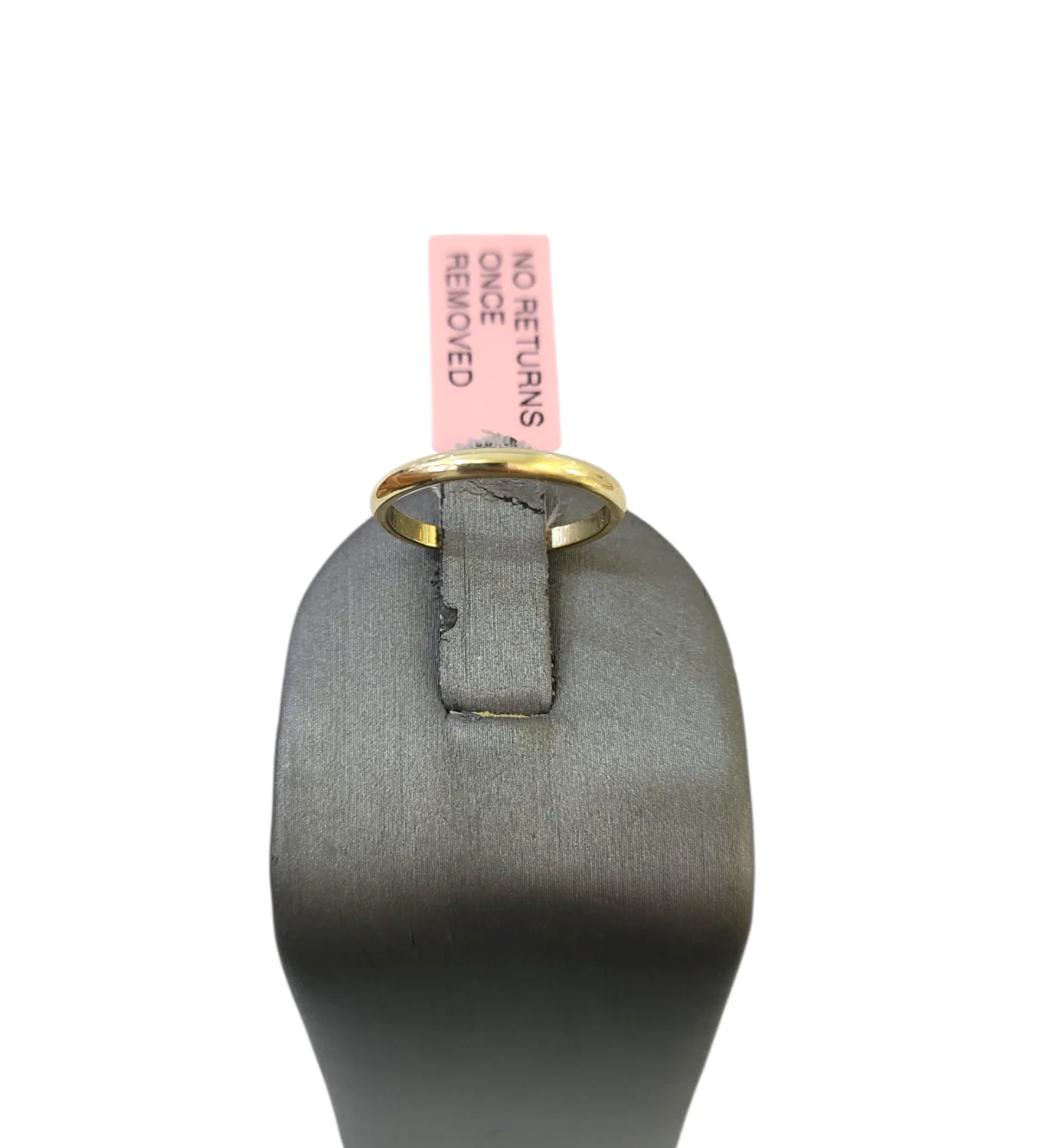 Real 14k Ring Band Yellow Gold 2mm Size 6 14Kt Genuine Womens Ladies - Image 4