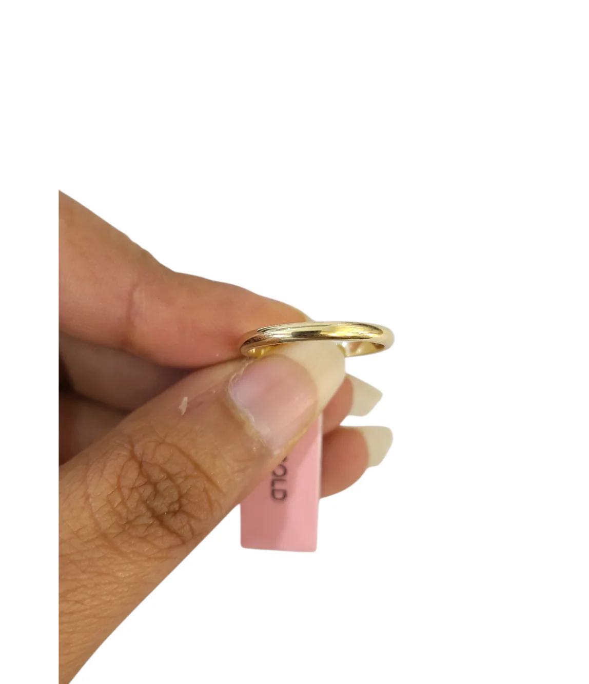 Real 14k Ring Band Yellow Gold 2mm Size 6 14Kt Genuine Womens Ladies - Image 7