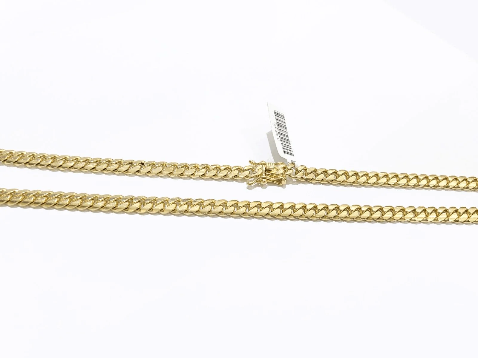 Real 14k Solid Yellow Gold Necklace Miami Cuban Chain 6mm 24" inch  Unisex Chain - Image 4