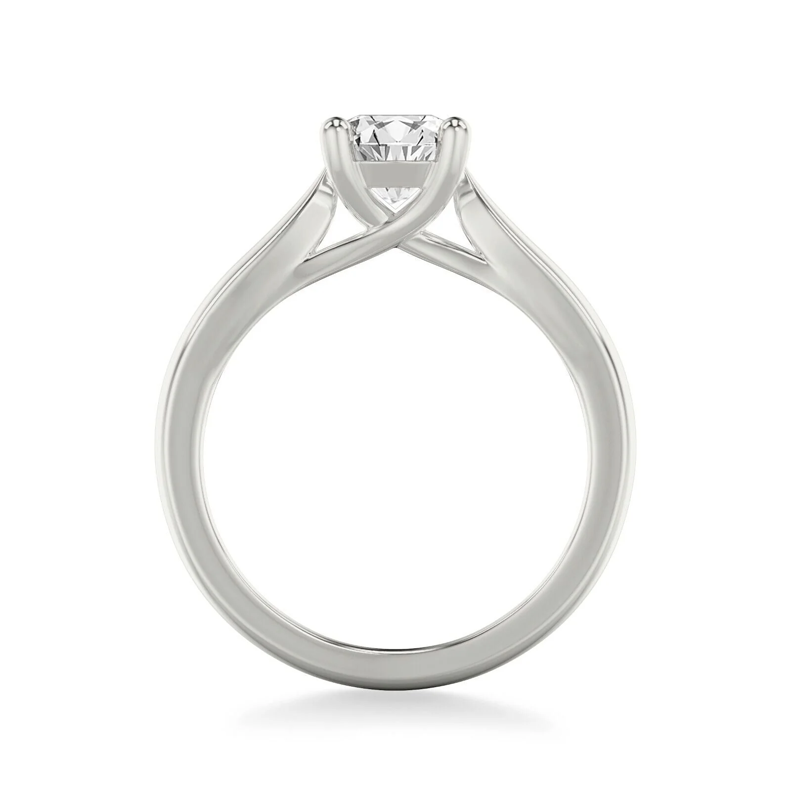 Real 14k White Gold IGI Certified 0.75CT Lab Created Diamond Ring Round VS Ring Sizes 6,7,8,9,10,11 & 12 - Image 3