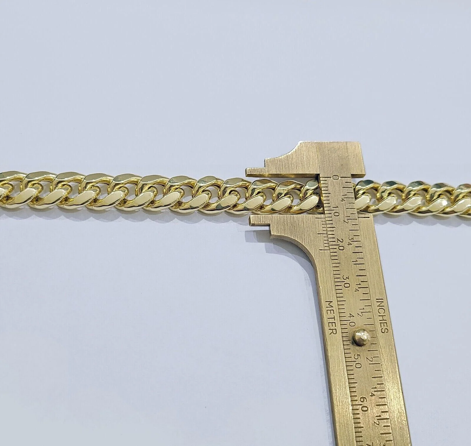 Real 14k Yellow Gold 11mm Miami Cuban Link Bracelet 8.5 ''inch 14kt Unisex - Image 5
