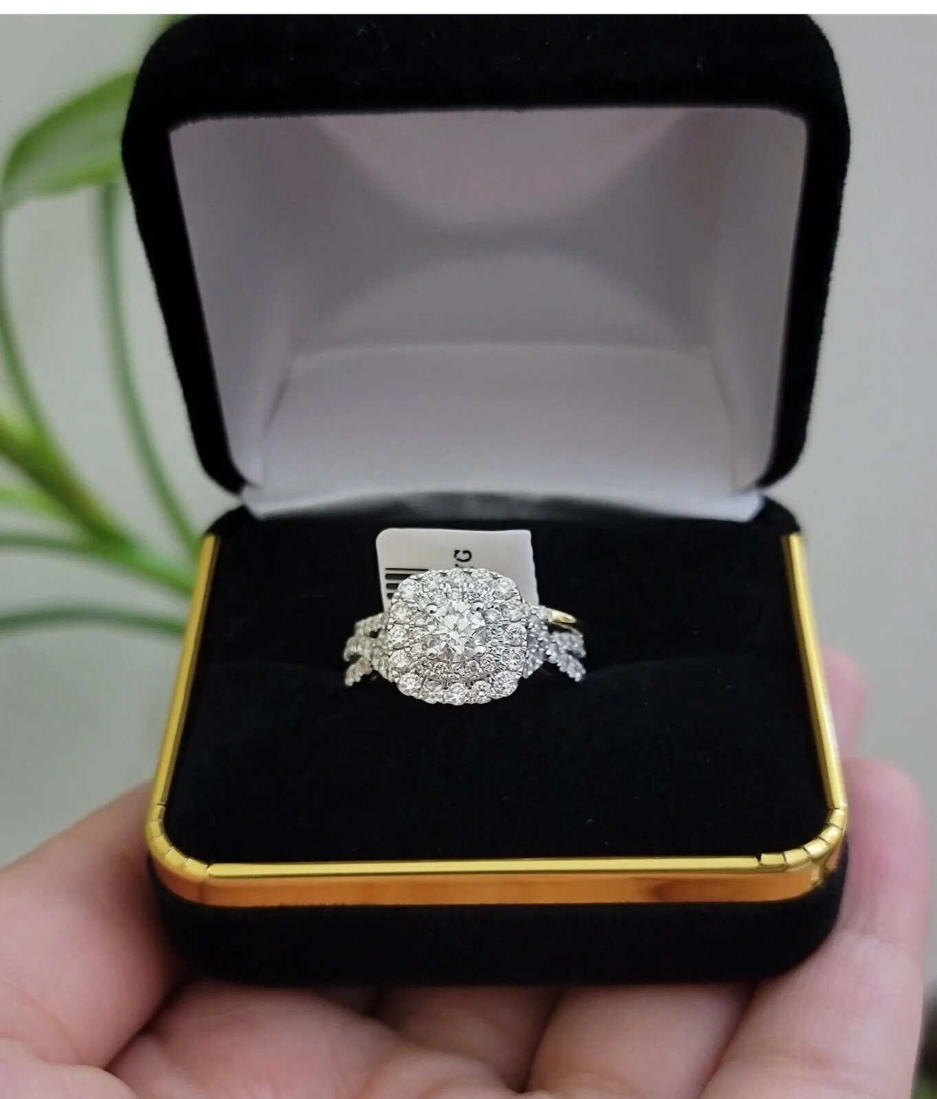 Real 14k Yellow Gold Diamond 1.5CT Ring band SET Ladies Women Engagement Wedding Ring Sizes 6,7,8,9,10,11 & 12 - Image 7