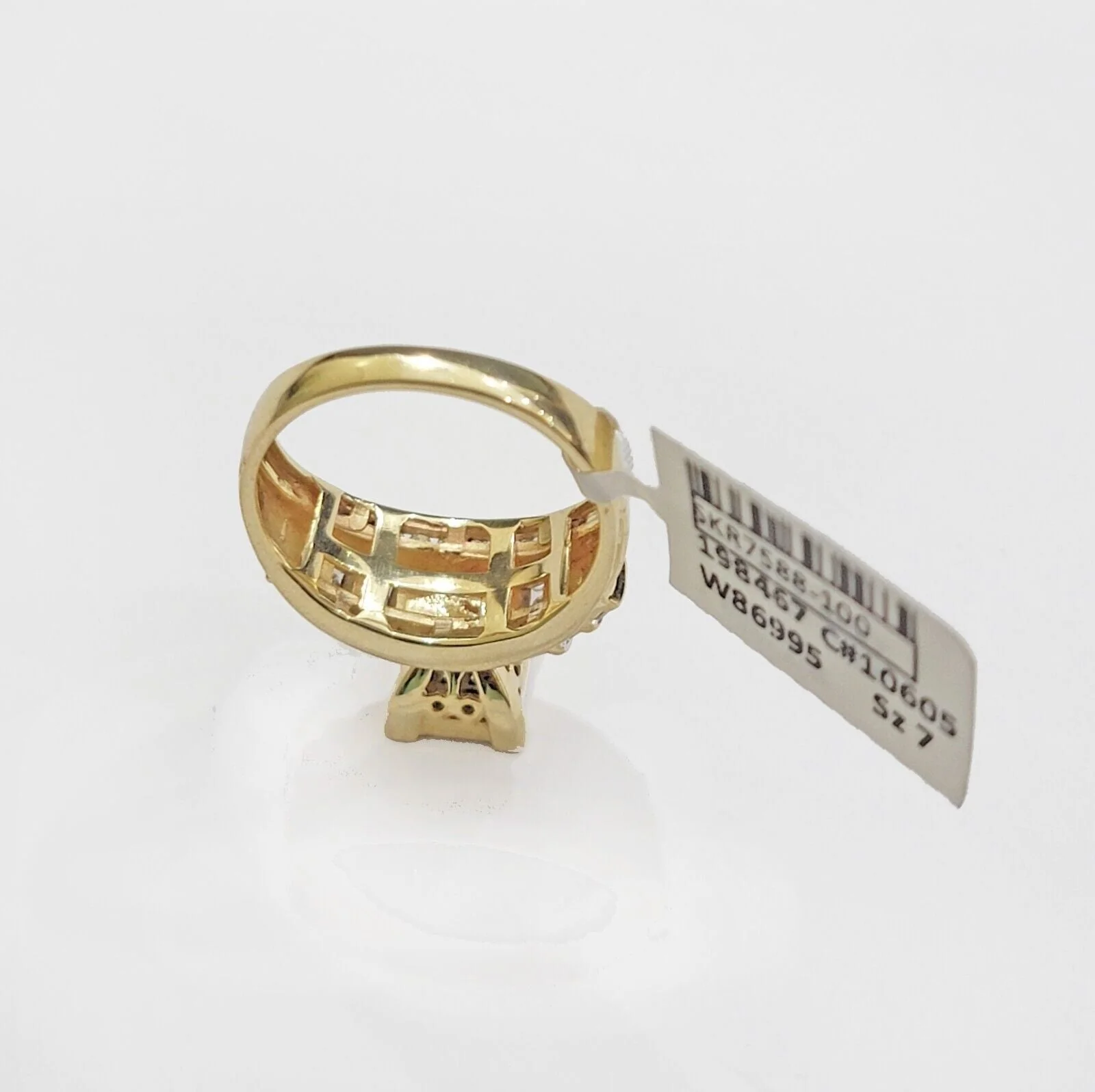 Real 14k Yellow Gold Diamond Ring 1 CT Diamond Ladies Women, Wedding Engagement Ring Sizes 6,7,8,9,10,11 & 12 - Image 4