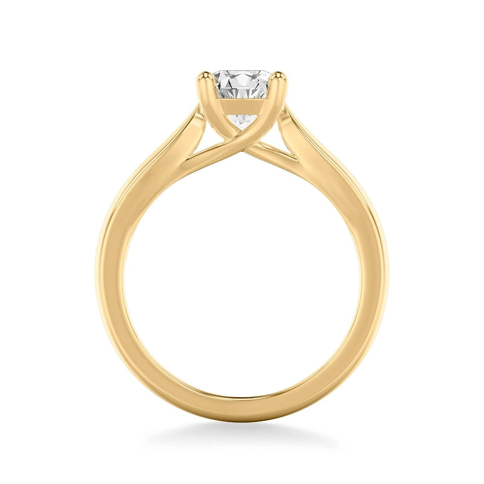 Real 14k Yellow Gold IGI Certified 0.75CT Lab Created Diamond Ring Round VS Ring Sizes 6,7,8,9,10,11 & 12 - Image 3