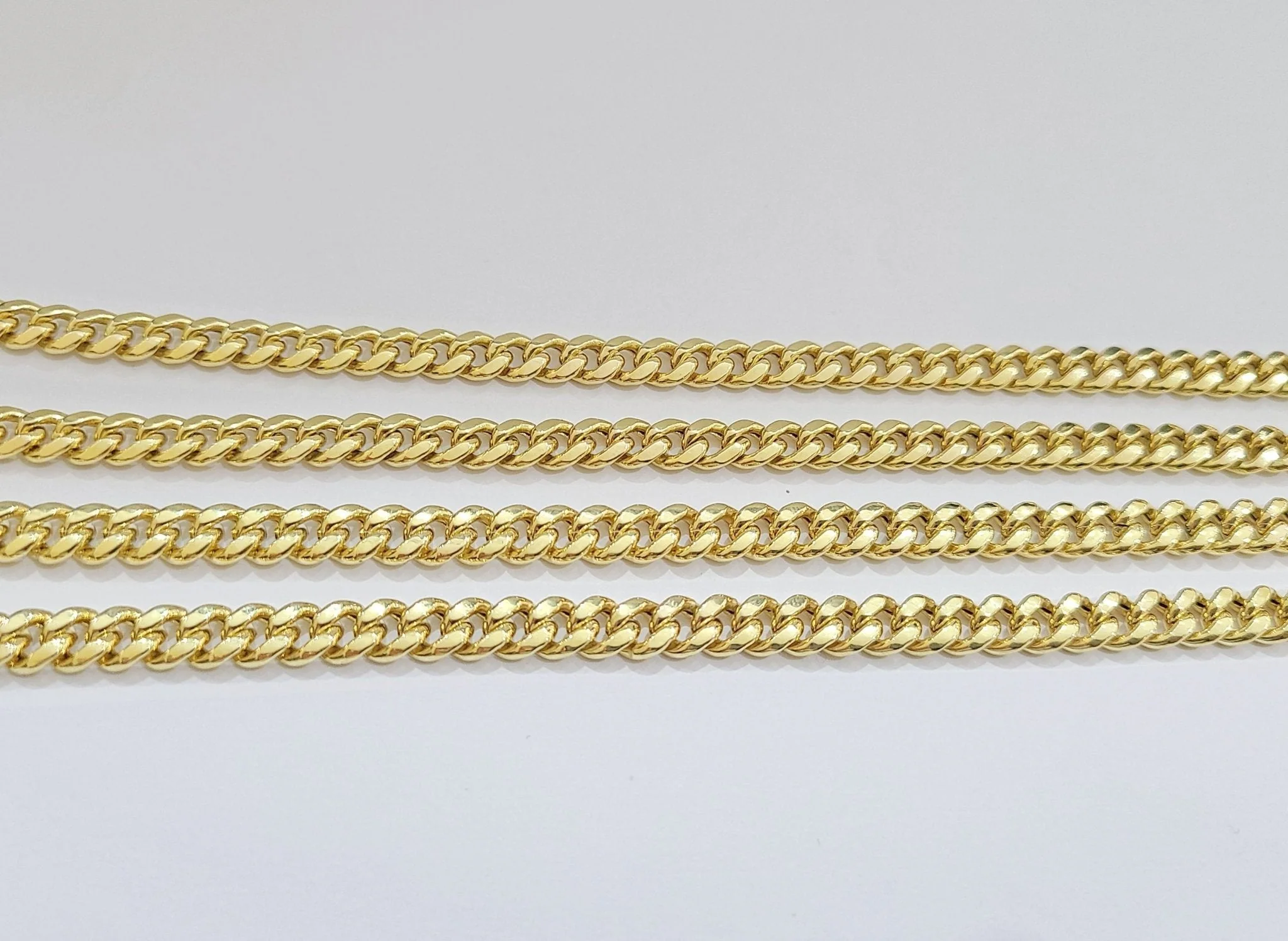 Real 14k Yellow Gold Miami Cuban Link Chain 6mm 26" Necklace Box Lock Men's Women - Image 7