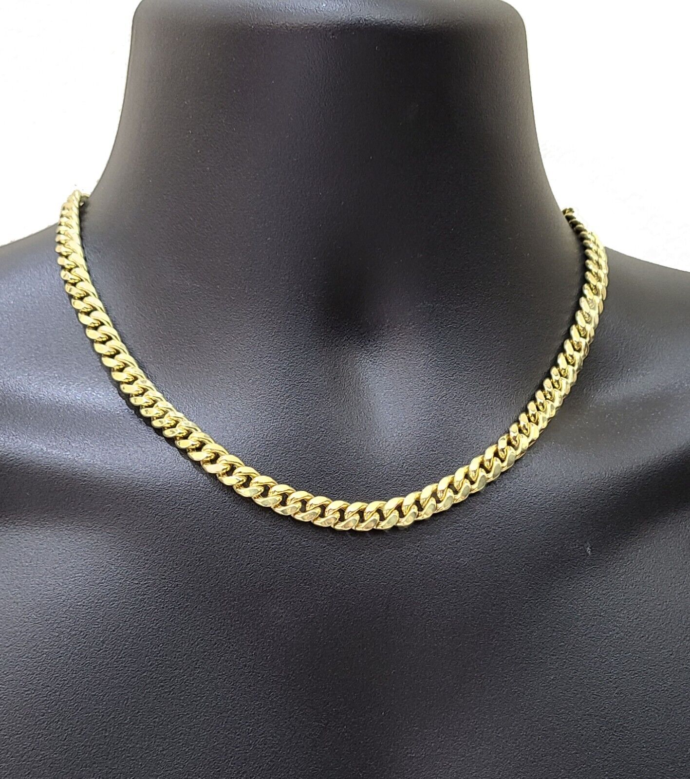 Real 14k Yellow Gold Miami Cuban Link Chain 8mm 24" Necklace Box Lock - Image 10