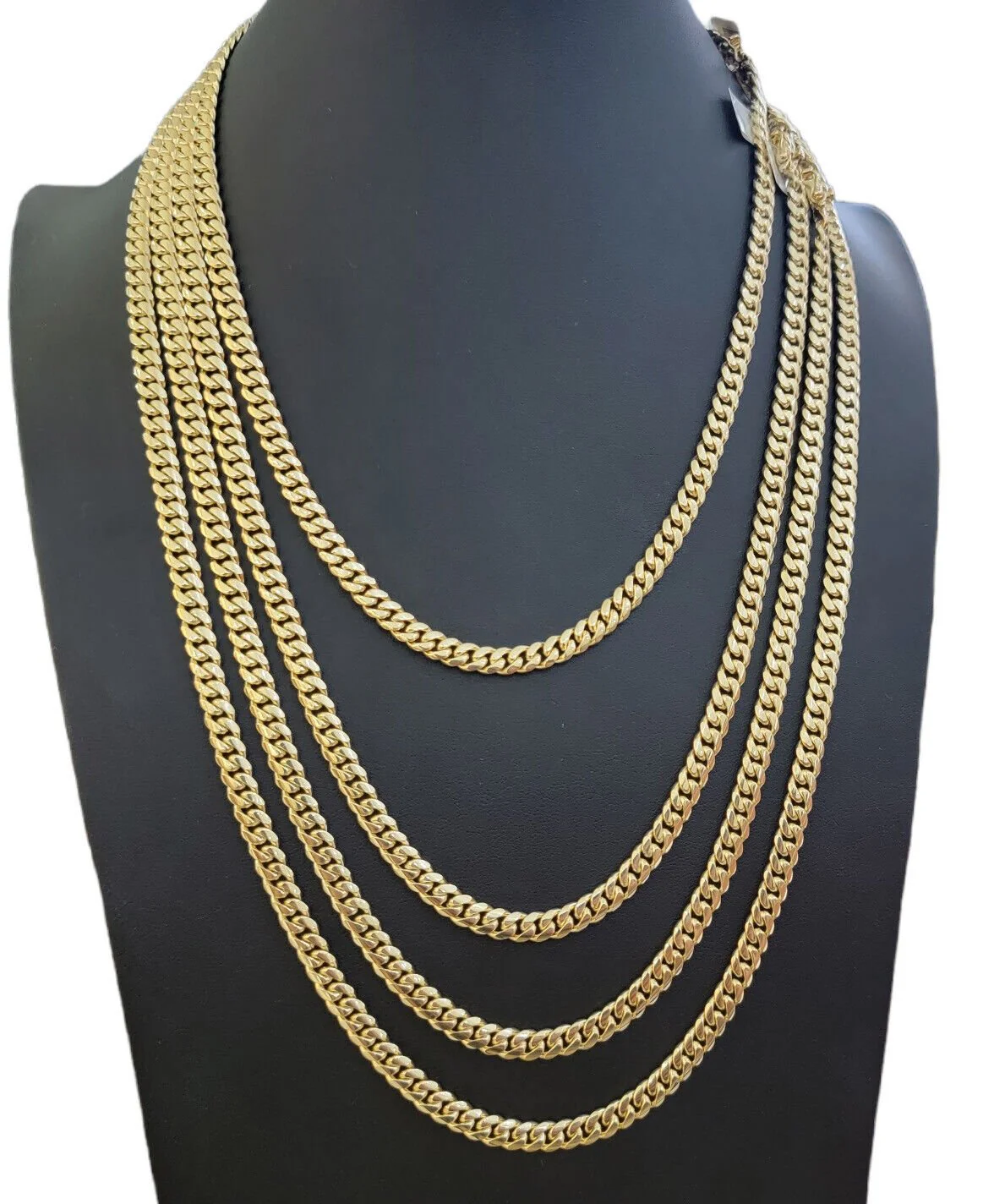 Real 14k Yellow Gold Miami Cuban Link Chain Necklace 6mm 20"- 30" 14kt SOLID - Image 7