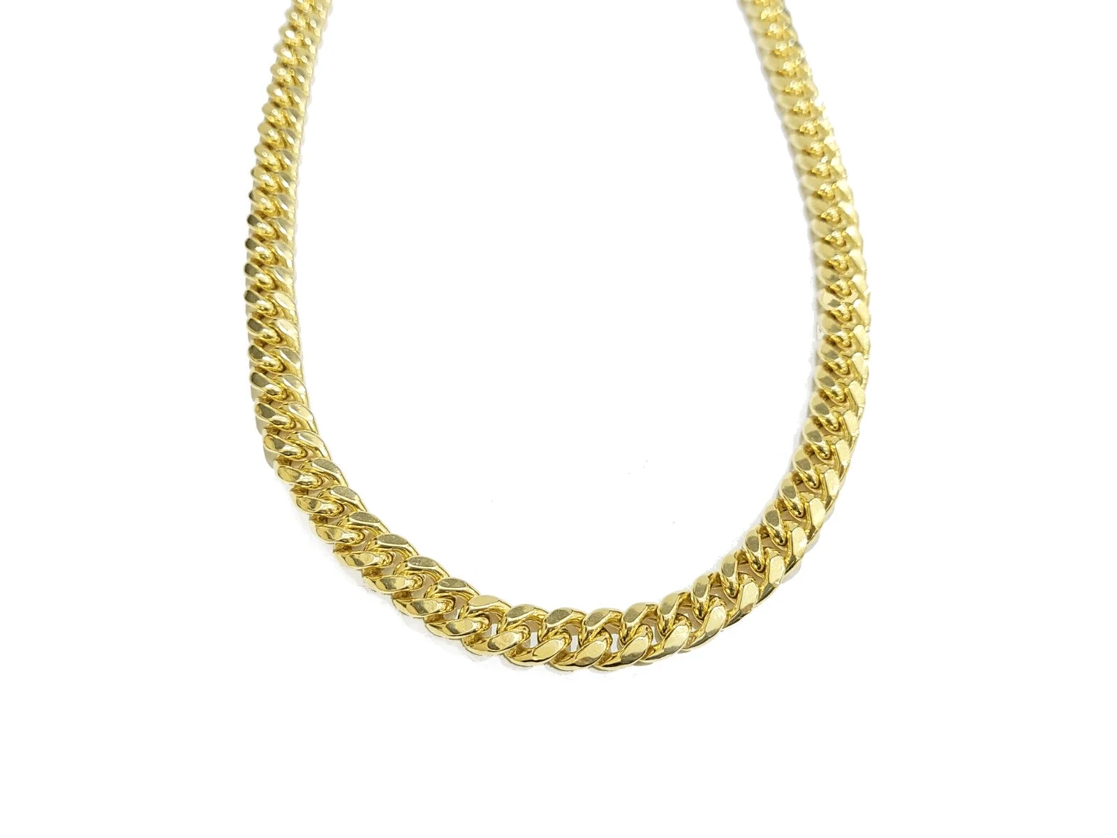 Real 14k Yellow Gold Necklace Miami Cuban Chain 9mm 20" inch 14kt Unisex Chain - Image 5