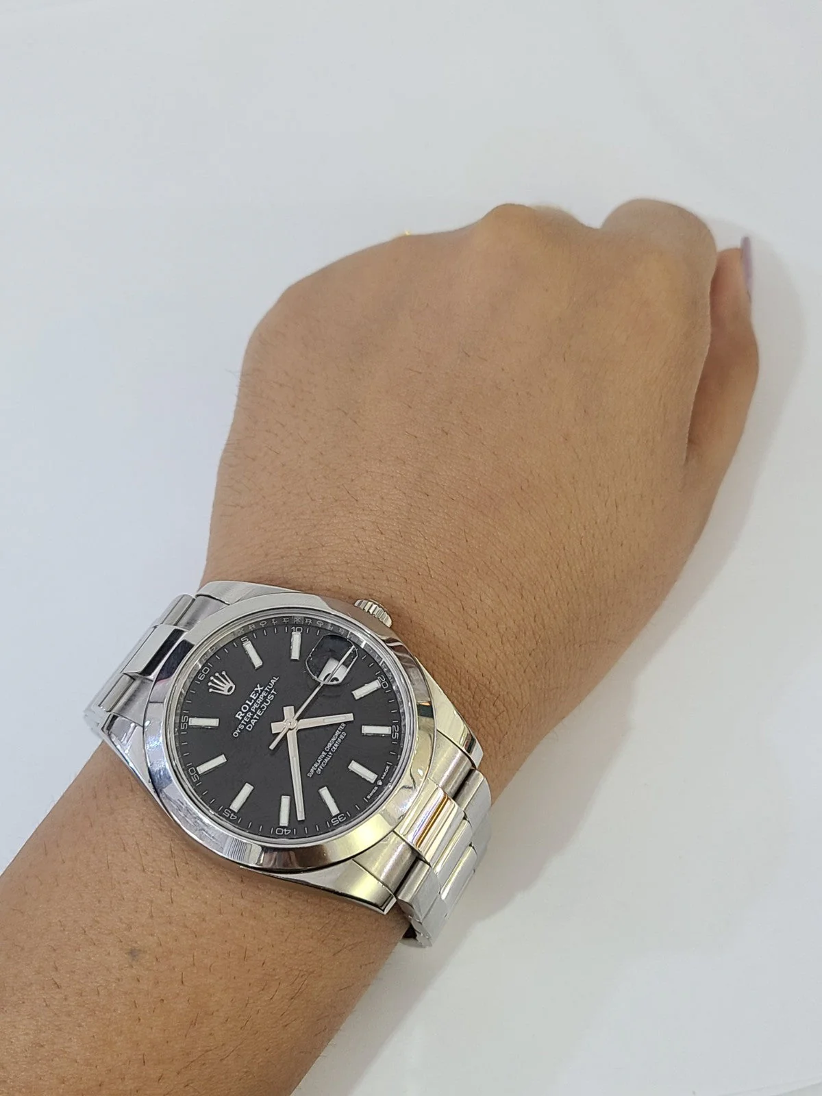 Rolex Datejust All Original 41mm Men Watch 126300 - Image 7