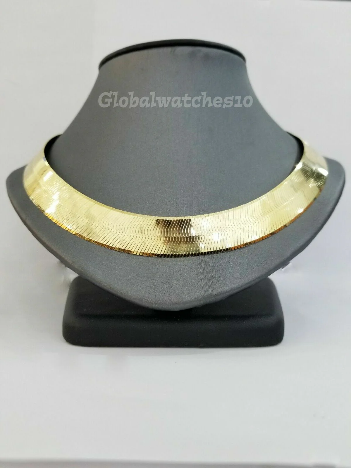 Solid 10K Gold 5mm-15mm Herringbone Necklace Bracelet 16-24" Chain Yellow Gold - Image 15